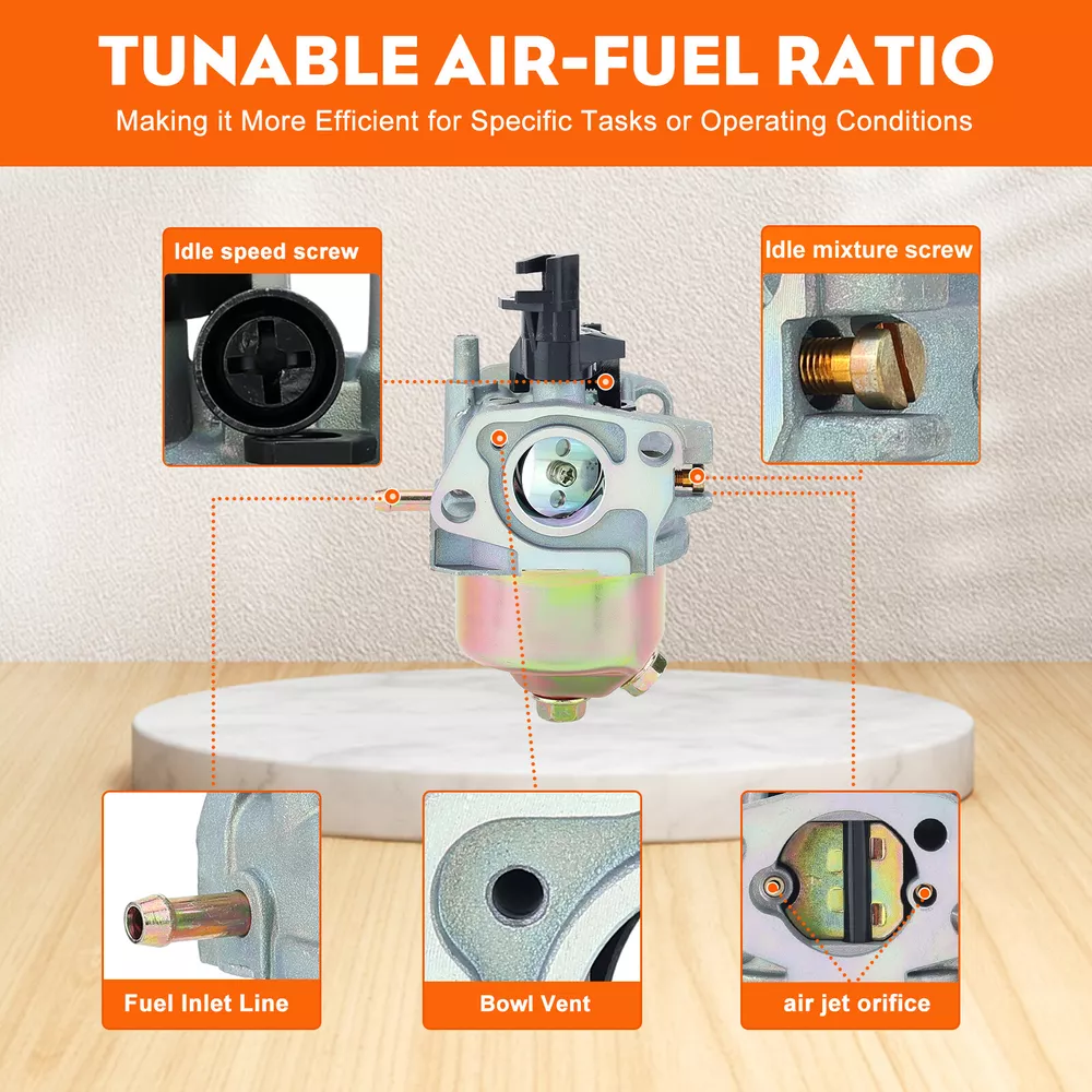 GX160 Carburetor For Honda 2KW to 4KW 5.5hp 6.5hp GX160 GX200 Gasoline Generator - Image 8