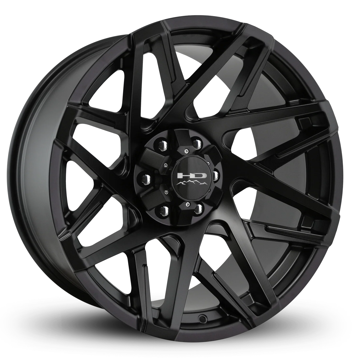 HD Offroad Canyon 20x10 -25 5x127/5x139.7mm 78.1mm Satin Black