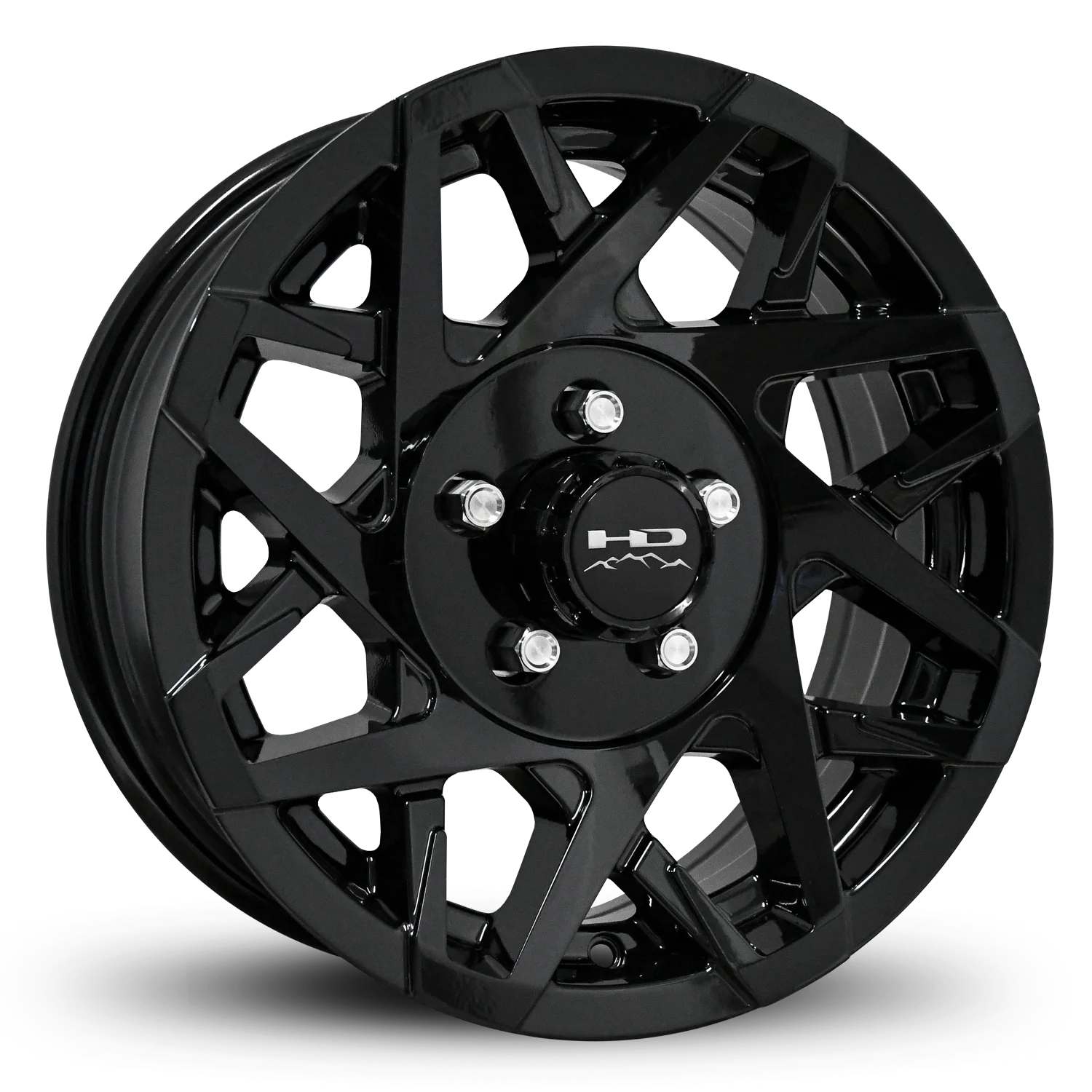 HD Trailer Canyon 14x5.5 +0 5x114.3mm 83mm Gloss Black