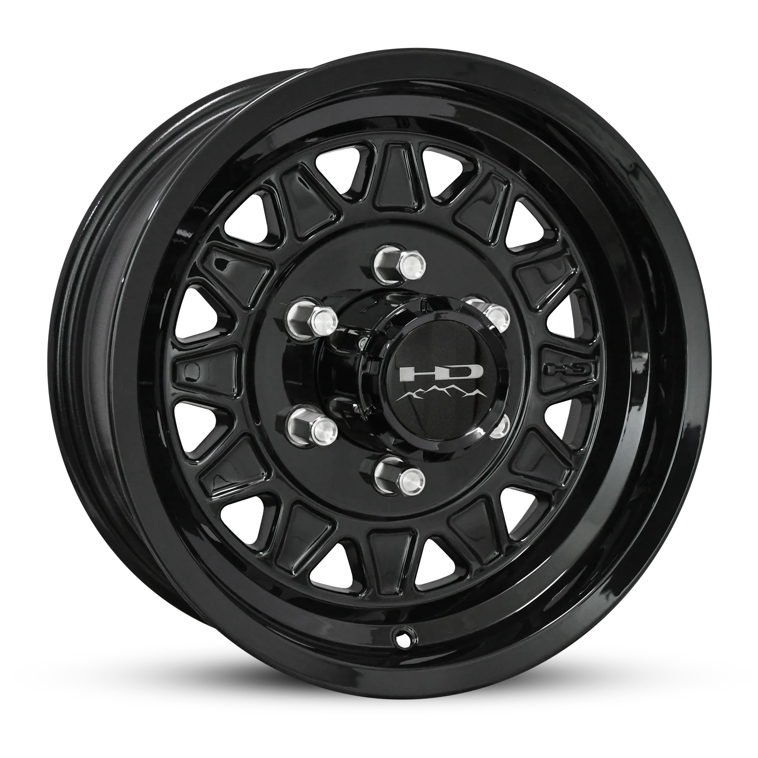 HD Trailer HDT Cast 15x6 +0 6x139.7mm 108mm Gloss Black