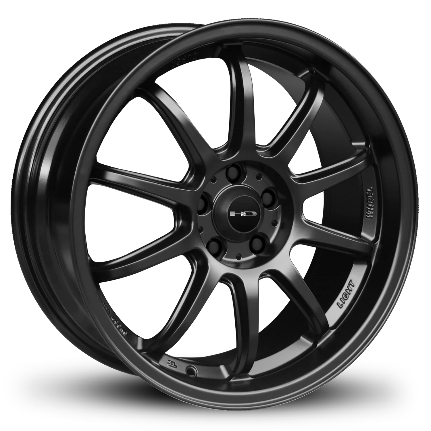 HD Wheels Clutch 18x7.5 +35 5x100mm 73.1mm Satin Black