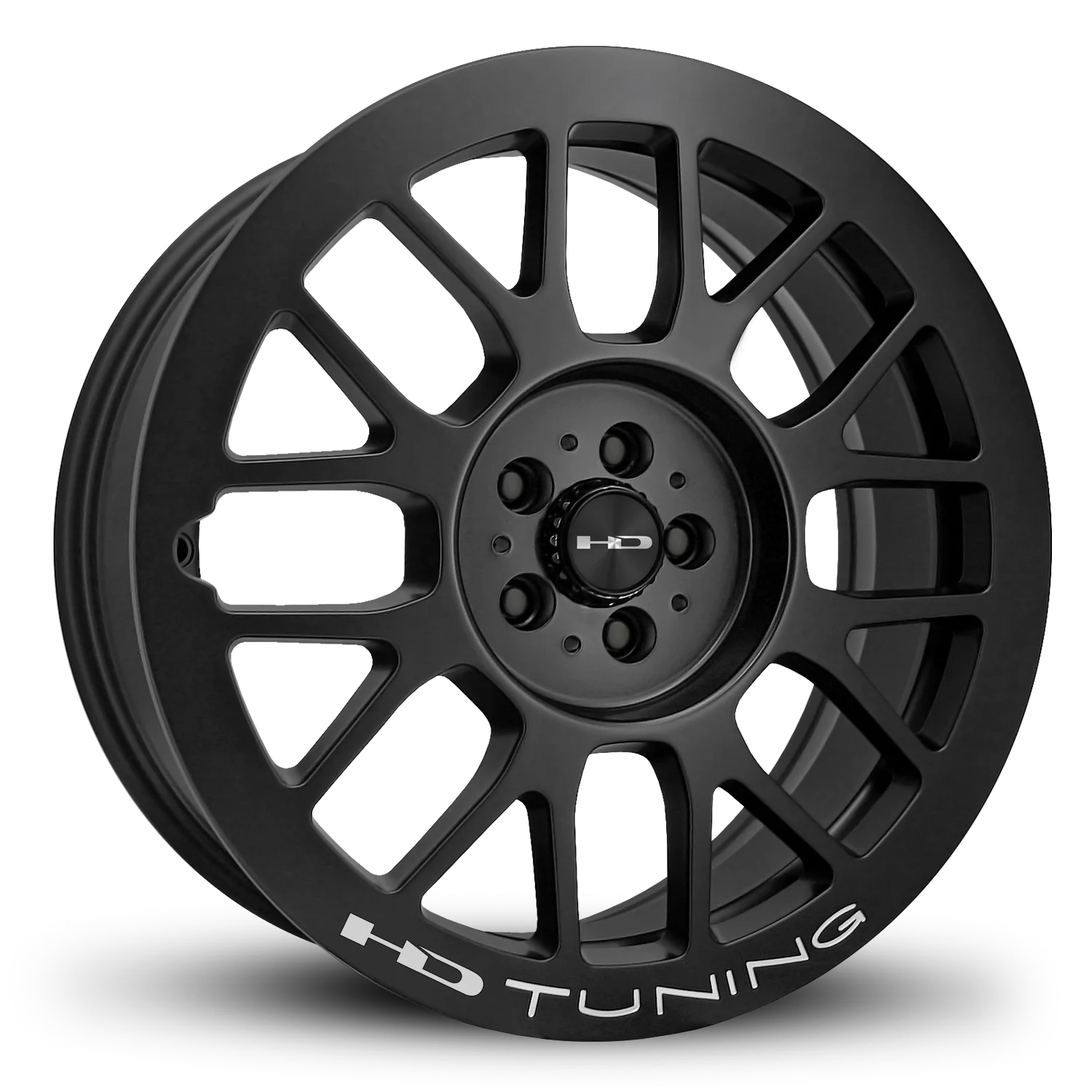 HD Wheels Gear 18x9 +40 5x114.3mm 73.1mm Satin Black