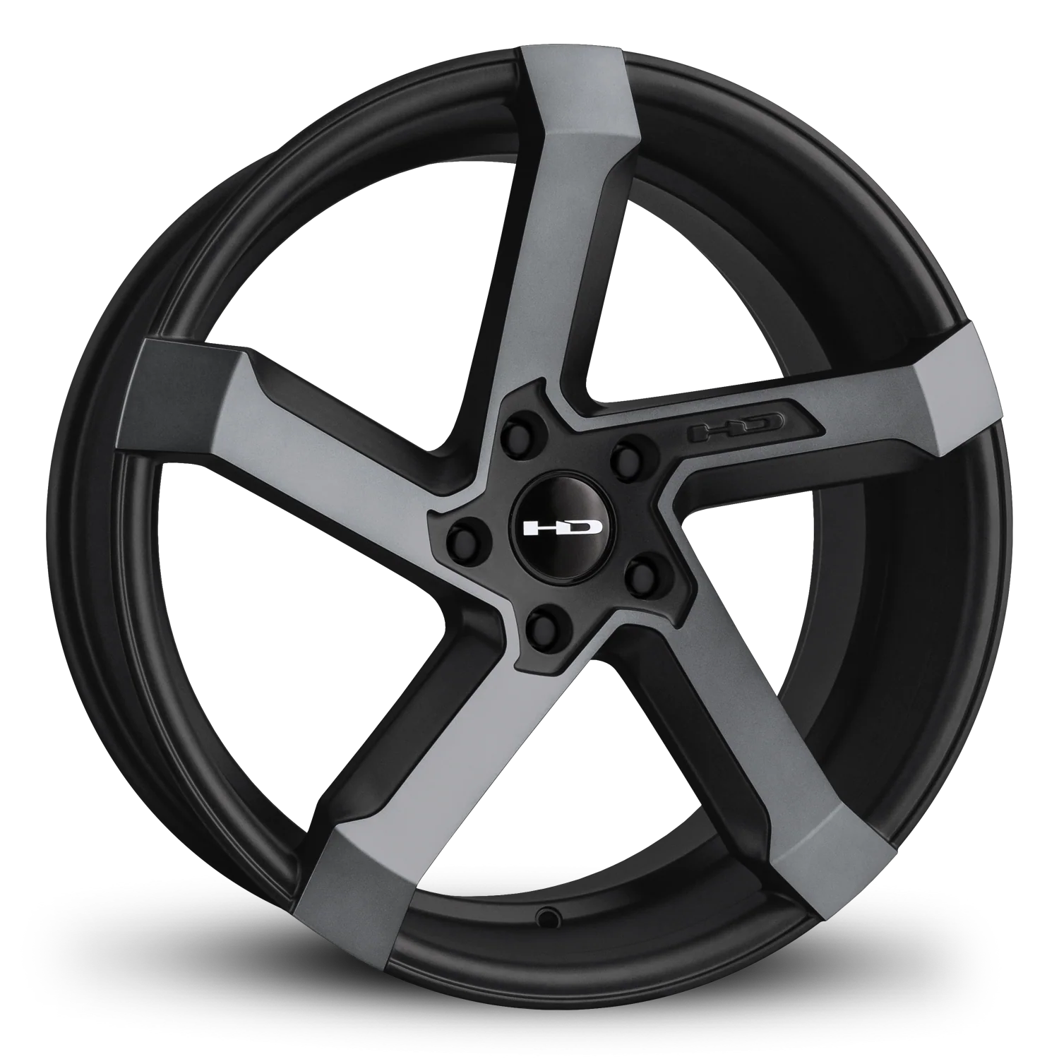 HD Wheels Kink 20x8.5 +35 5x114.3mm 73.1mm Satin Gun Metal Machined Face