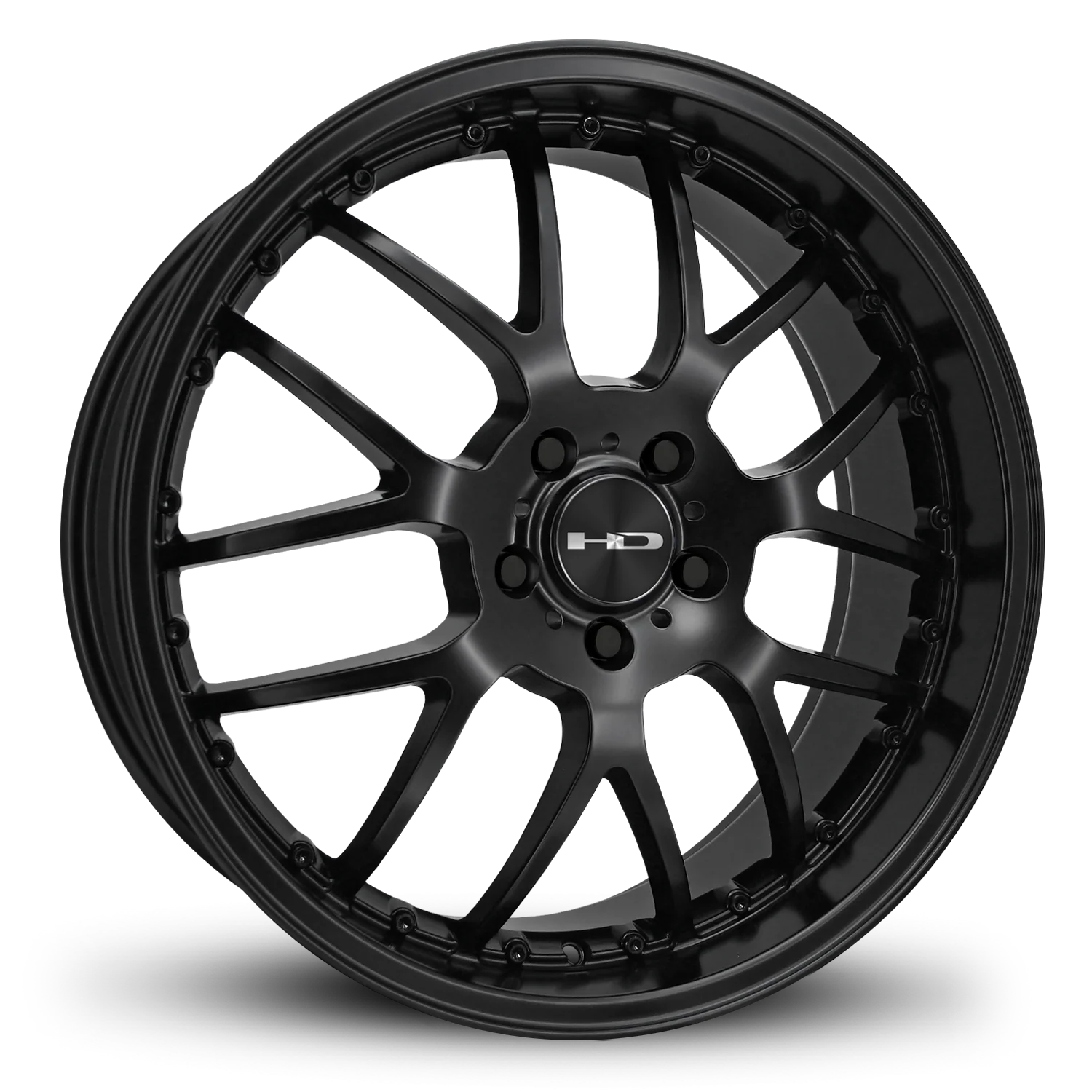 HD Wheels MSR 20x8 +35 5x120mm 74.1mm Satin Black