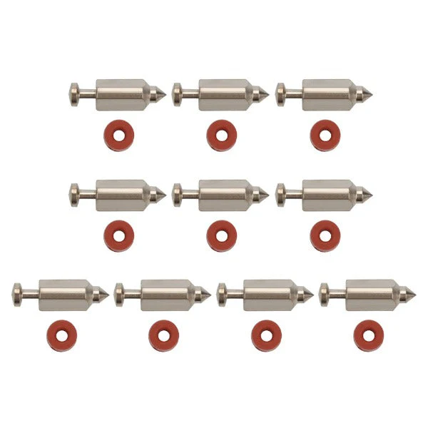 Hipa (12 Pack) 398188 kit Needle Seat Carburetor Float Valve Needle Seat Kit Replacement For Briggs and Stratton 281144 - Image 3