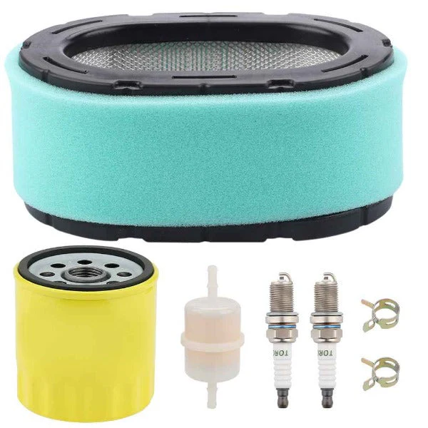 Hipa 16-083-04-S Air Oil Filter Tune Up Kit For Kohler 7000 Series KT715 KT725 KT730 KT735 KT740 20-26HP Engine Lawn Mower - Image 2