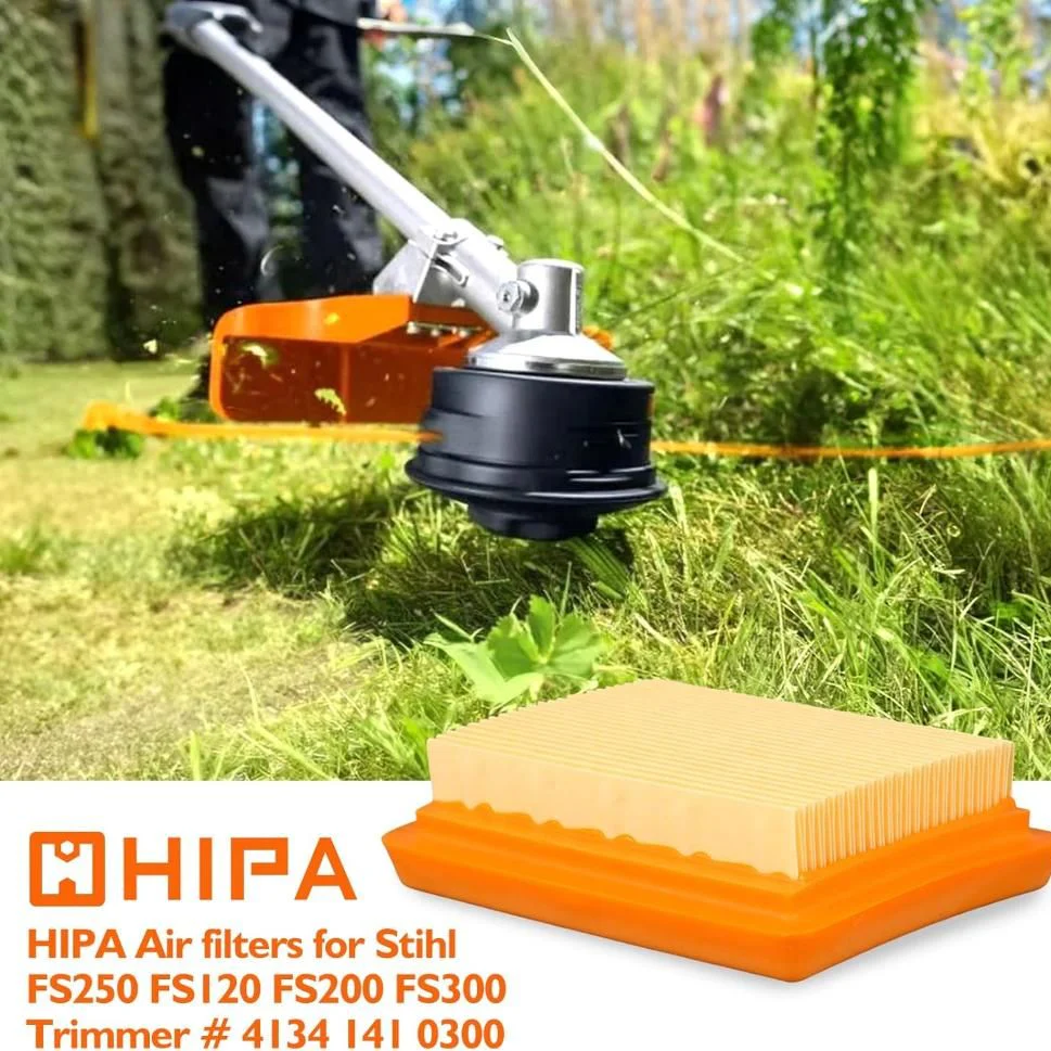 Hipa 2 Pack Air Filter For Stihl FS120 FS200 FS250 FS300 FS350 FS400 FS450 Trimmer Brush Cutter Replace 41341410300 4180-141-0300 - Image 7