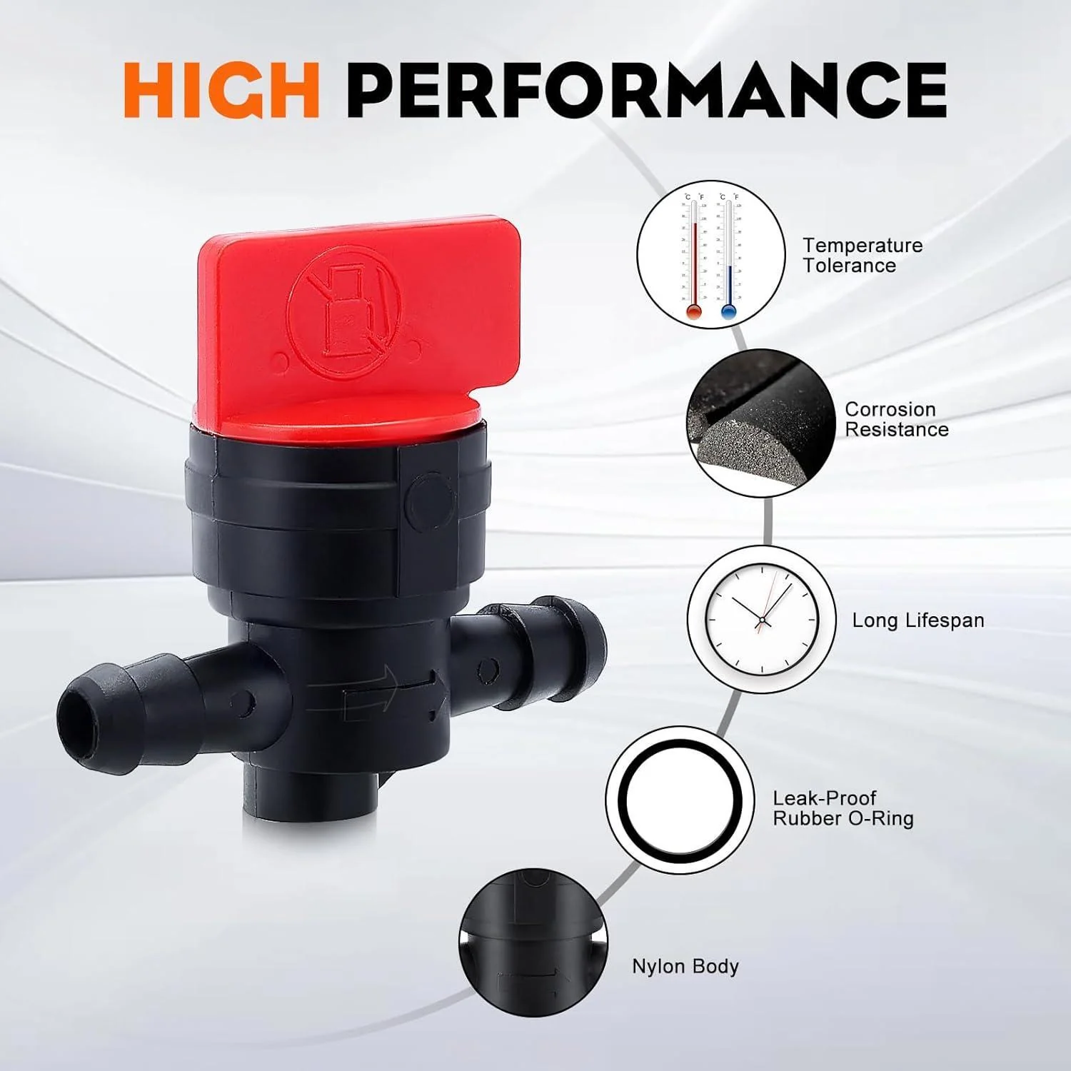 Hipa 494768 698183 Fuel Shut Off Valve for Kawasaki Engine FR691V John Deere D100 D105 D110 D120 D125 D130 D140 D150 D155 D160 D170 Lawn Tractor - Image 6