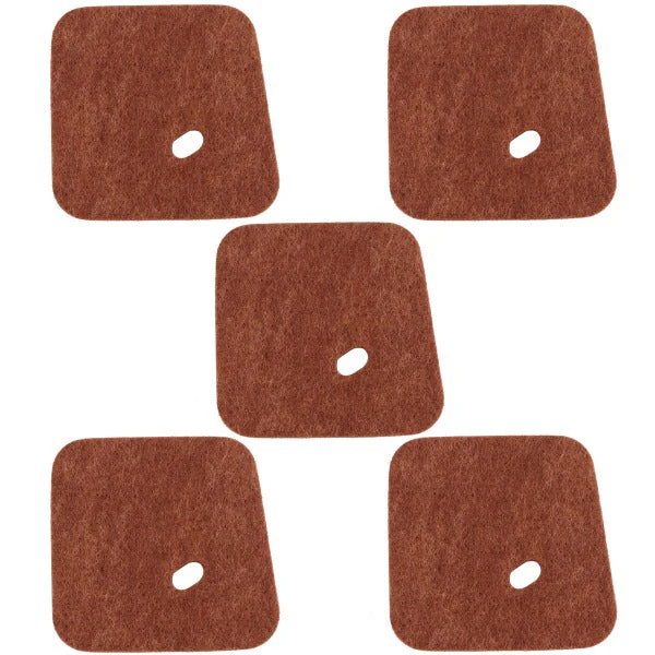 Hipa 5-Pack Air Filter 4140 124 2800 for STIHL FS 55R FS55R FS38 FS45 FS46 FS55 KM55 HL45 HS45 FC55 Edger String Trimmer