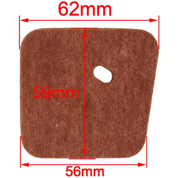 Hipa 5-Pack Air Filter 4140 124 2800 for STIHL FS 55R FS55R FS38 FS45 FS46 FS55 KM55 HL45 HS45 FC55 Edger String Trimmer - Image 2