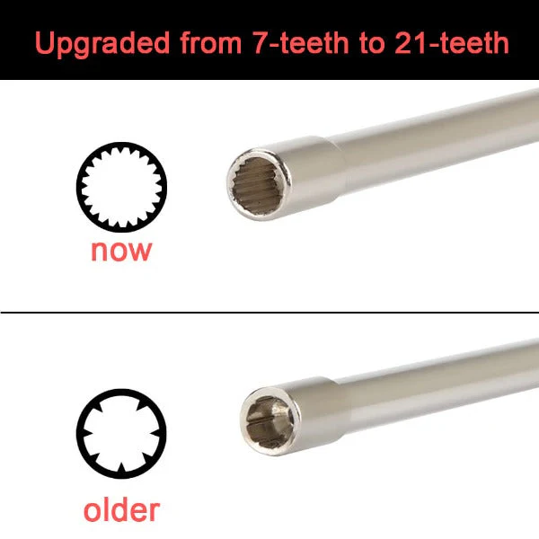 Hipa 530035560 21-Teeth Splined Screwdriver Carb Adjustment Tool for 2-Cycle Poulan Homelite STIHL Husqvarna Echo Chainsaw Trimmer Edger Blower - Image 2