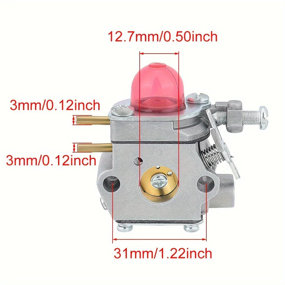 Hipa 753-06190 Carburetor Kit For Bolens BL110 Walbro WT-973 Trimmer Tiller MTD M2510 M2500 BL110 BL160 H2500 Gas String Trimmer - Image 4
