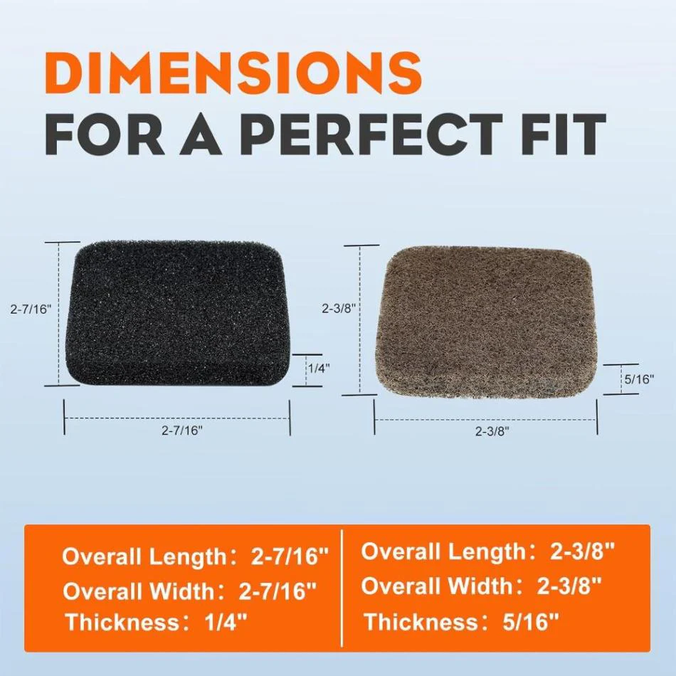 Hipa Air Filter for Sthil FS85 FS 85 BG75 BG72 FS80 FS80R FS75 FS76 String Trimmer Brushcutter Maintenance Kit Replace 4137 124 1500 4137-124-2800 - Image 3