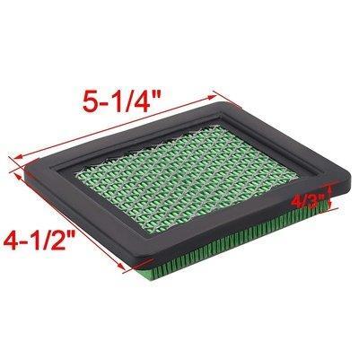 Hipa Air Filter + Pre Filter for # 17211-ZL8-023 17211-ZL8-003 17211-ZL8-000 Honda GCV160 GC160 Engine Lawn Mower with Spark Plug - Image 2