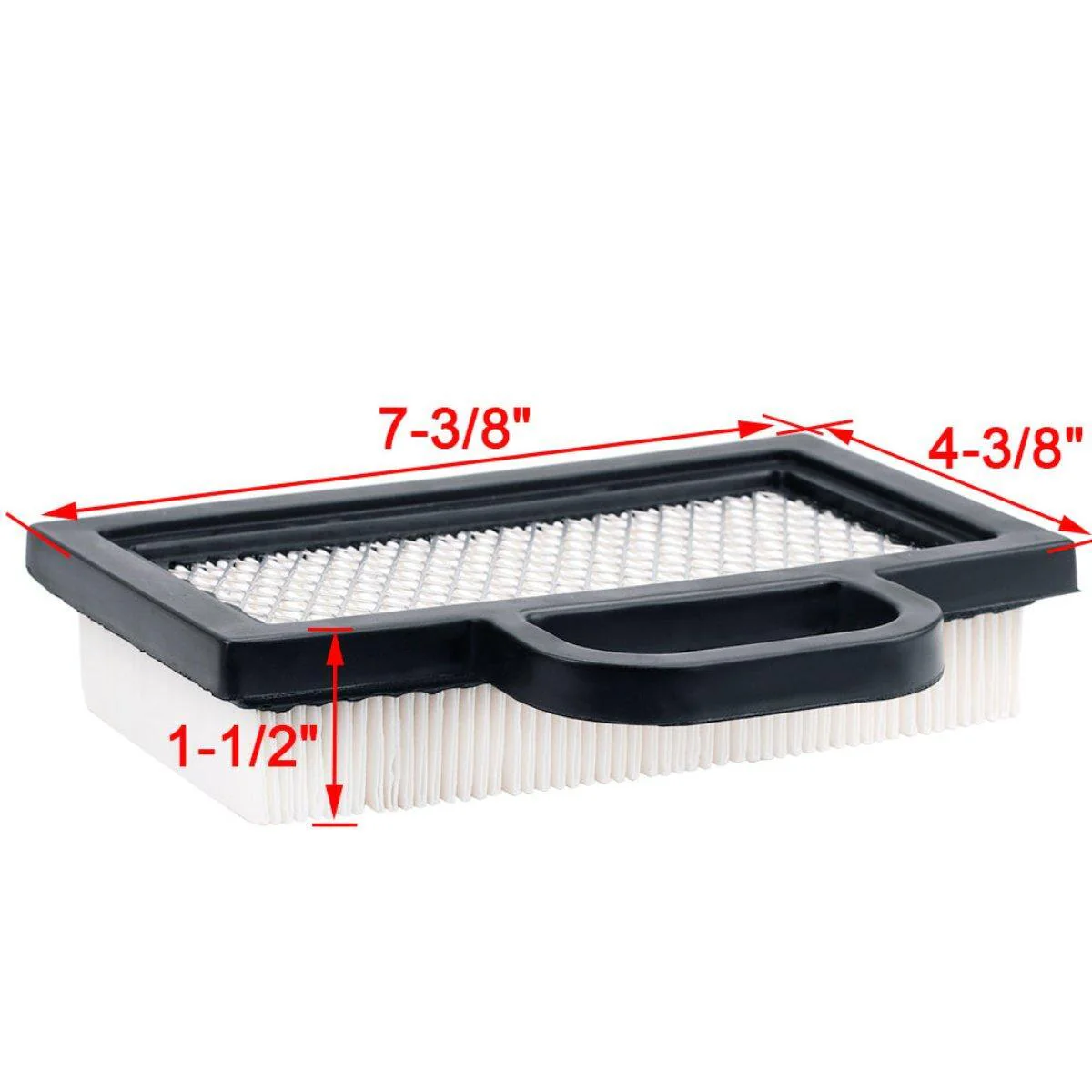 Hipa Air Pre Filter fits BRIGGS & STRATTON 499486S 499486 698754 405700-407700 Intek V-Twin Engine John Deere GY20575 MIU11286 Lawn mower (2 Pack) - Image 5