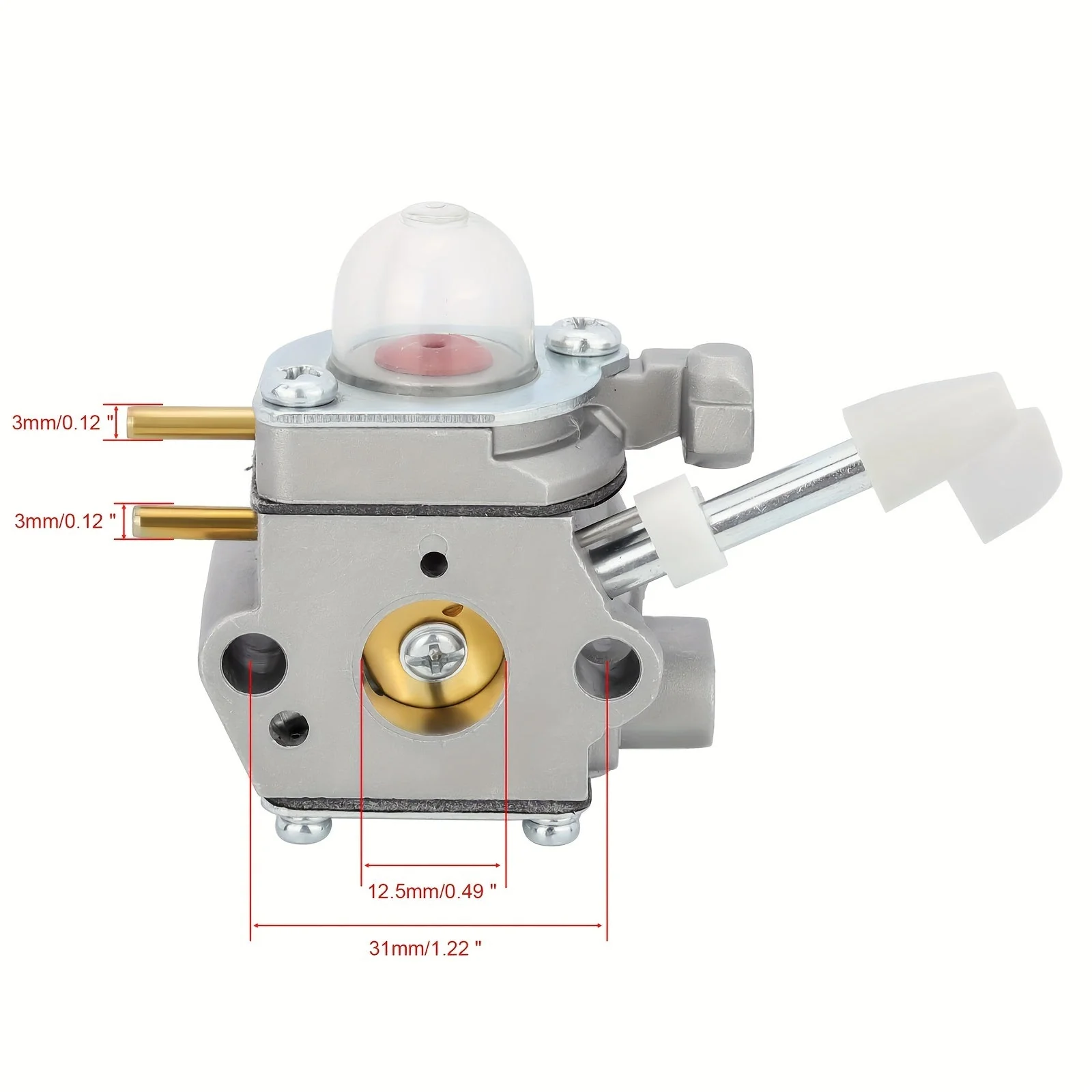 Hipa Carburetor For Homelite 26B Blower UT09526 308054114 308054075 Carb Vacuum Part - Image 4