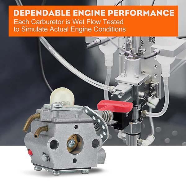 Hipa Carburetor Kit for Homelite ST155 ST145 ST175 ST185 ST275 ST285 ST385 ST485 SX135 GST18 HBC18 String Trimmer # WT-458 WT-476 - Image 6