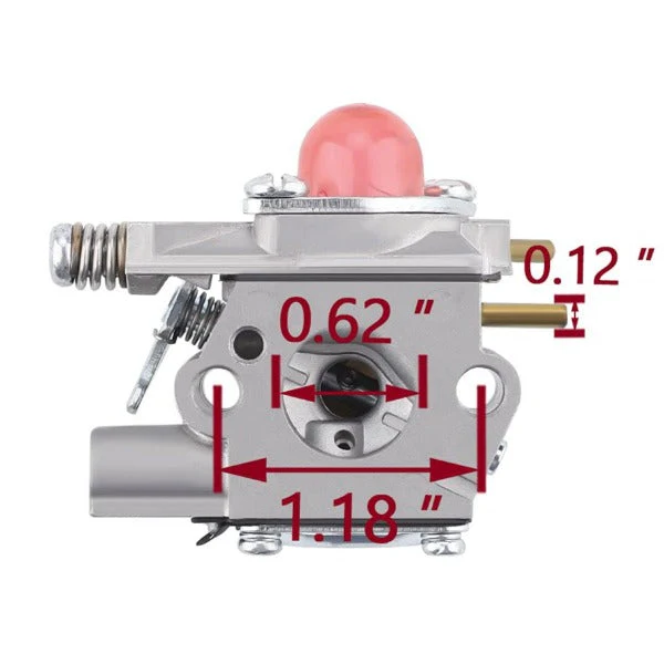 Hipa Carburetor Kit For Poulan PP110 PT3000 PL200 PL500 PL200 FL25 FL21 TE400 TE450 XT25 XT35 XT55 XT200 XT250 XT300 XT400 Trimmer # WT-631 530071635 - Image 4