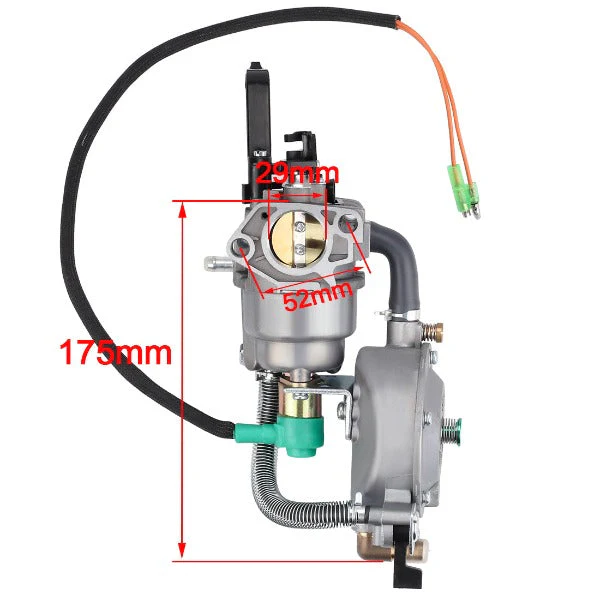 Hipa Dual Fuel Carburetor LPG / CNG Conversion Kit For Champion 100297 8000W 10000W 459cc Engine Generator - Image 2