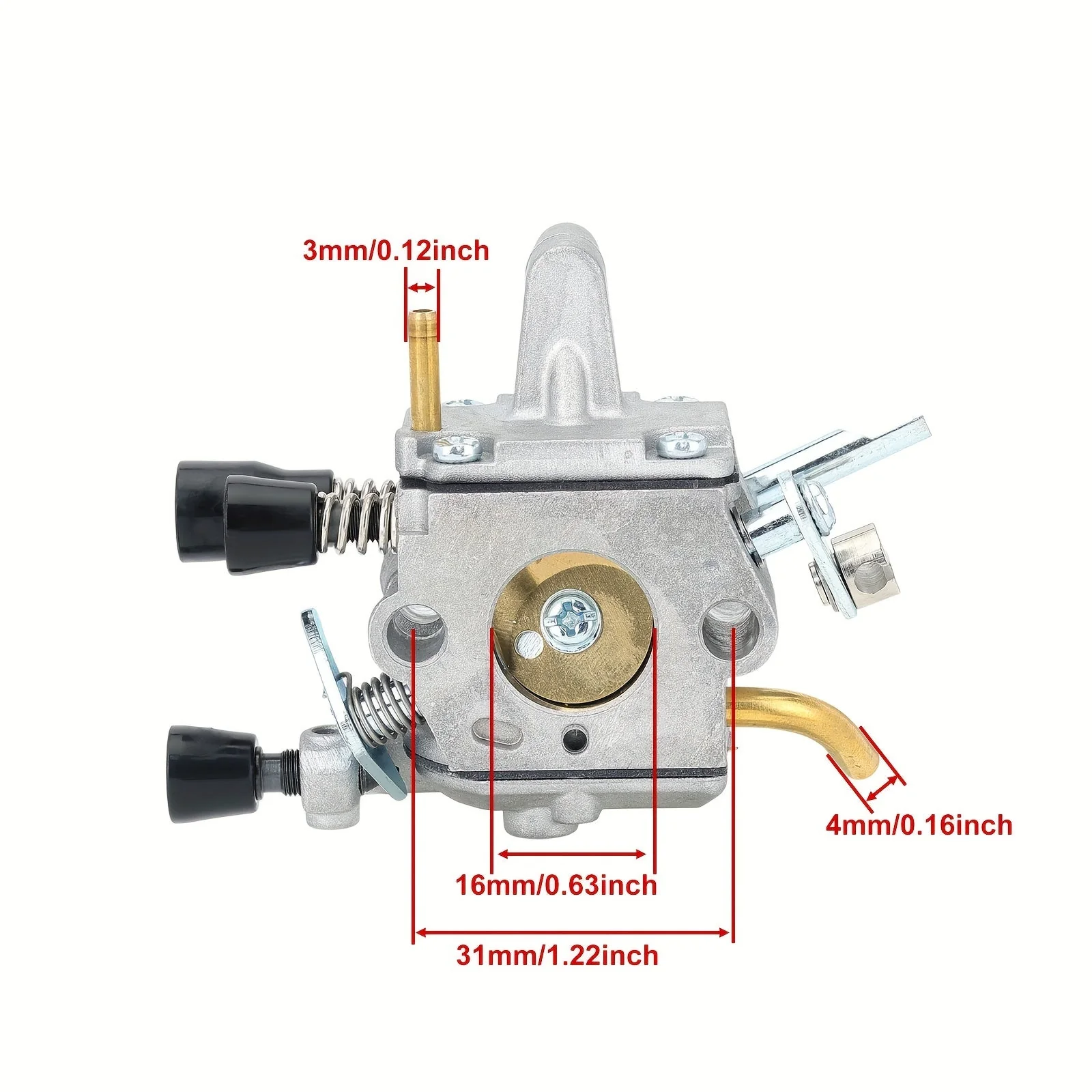 Hipa FS250 4134-120-0653 Carburetor Kit for Stihl FS250R FS300 FS350 FS120 FS120R FS200R Backpack Brushcutter - Image 4