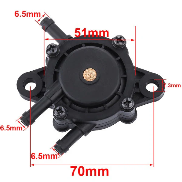 Hipa Fuel Pump Kit 24 393 16-S for Briggs & Stratton 808656 491922 808492 692313 Engine Replaces 16700-Z0J-003 - Image 2