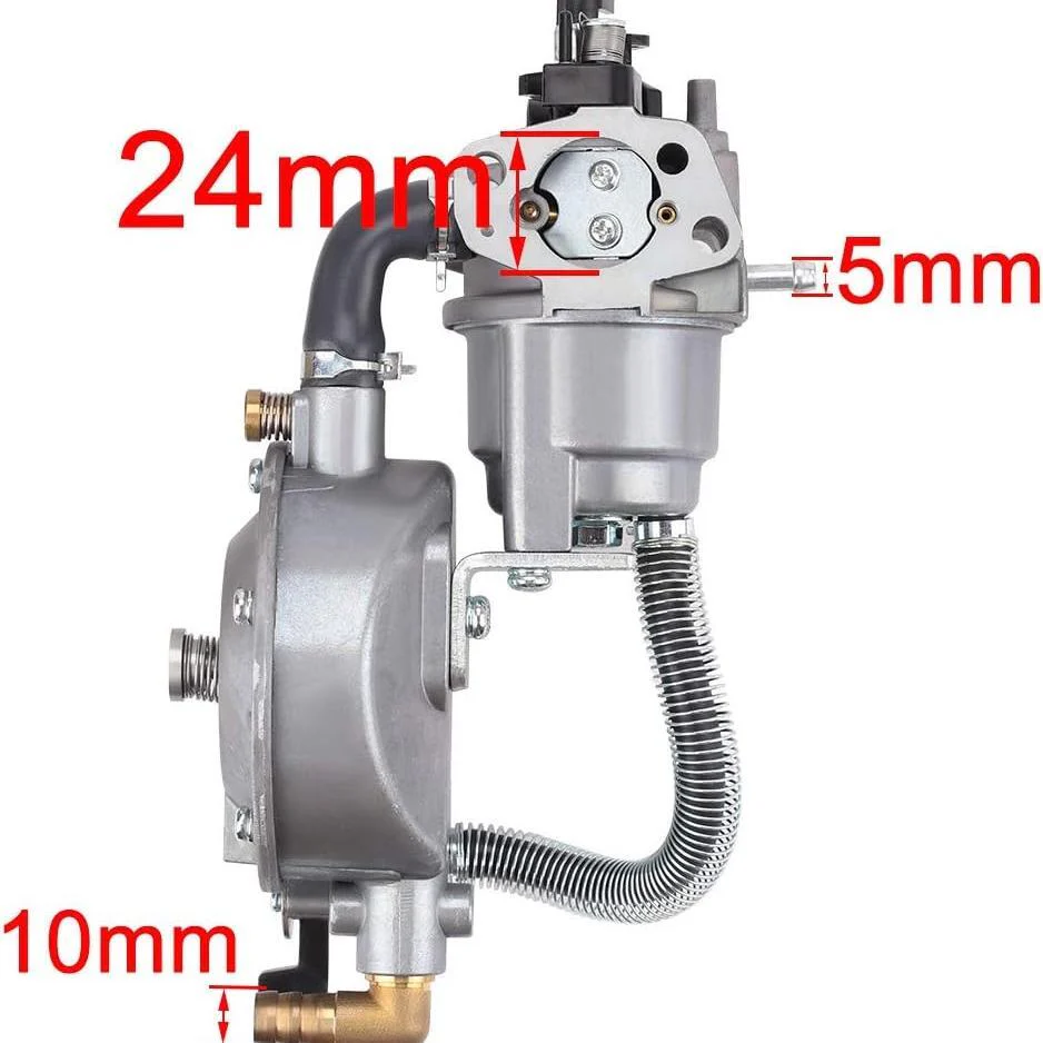 Hipa GX160 GX200 Dual Fuel Carburetor for HONDA GX 160 GX 200 Gasoline/LPG Conversion Kit 2KW 2.8KW 170F Generator Water Pump - Image 2
