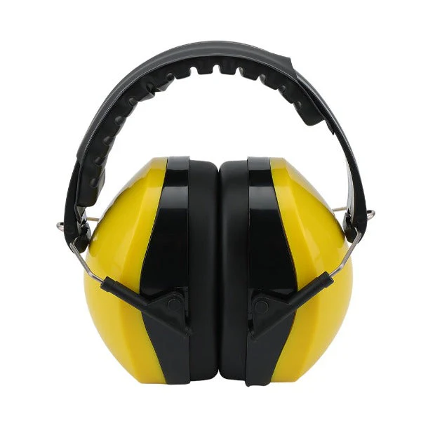 Hipa Hearing Protection Safety Ear Muffs Folding, Padded Head Band Ear Cups, NRR 23DB SNR 26DB fit from kids to adults, Ear Defenders for Mowing Shooting Construction Woodwork - Image 2
