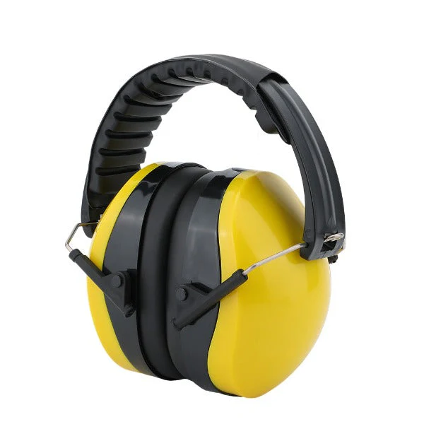 Hipa Hearing Protection Safety Ear Muffs Folding, Padded Head Band Ear Cups, NRR 23DB SNR 26DB fit from kids to adults, Ear Defenders for Mowing Shooting Construction Woodwork - Image 3