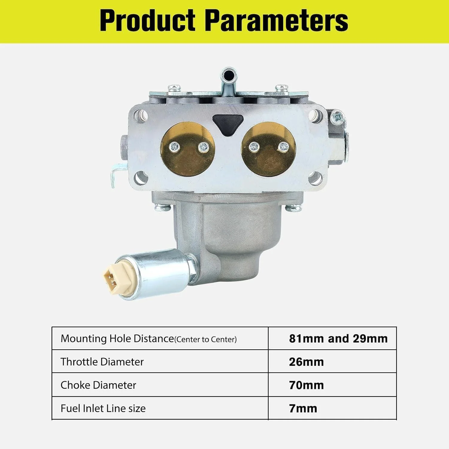 Hipa MIA10632 Carburetor Kit Fit John Deere LA120 LA130 LA135 LA140 LA145 LA150 Z425 Z255 Z425 Lawn Tractor for BS 791230 799230 699709 499804 - Image 8