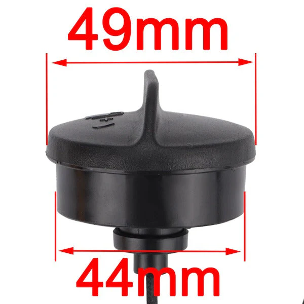 Hipa (Pack of 2) Gas Fuel Cap for STIHL BG72 BG75 BR106 Blower FS55 FS55R FS250 FS250R Trimmer # 4128 350 0505 - Image 2