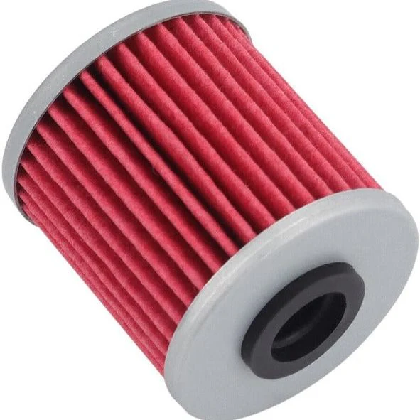 Hipa (Pack of 5) HF207 Oil Filter for Kawasaki KX250F KX450F 04-17 Suzuki RMZ250 RMZ450 RMX450Z Replace # KN-207, K5202-00001, 16510-35G00 - Image 3