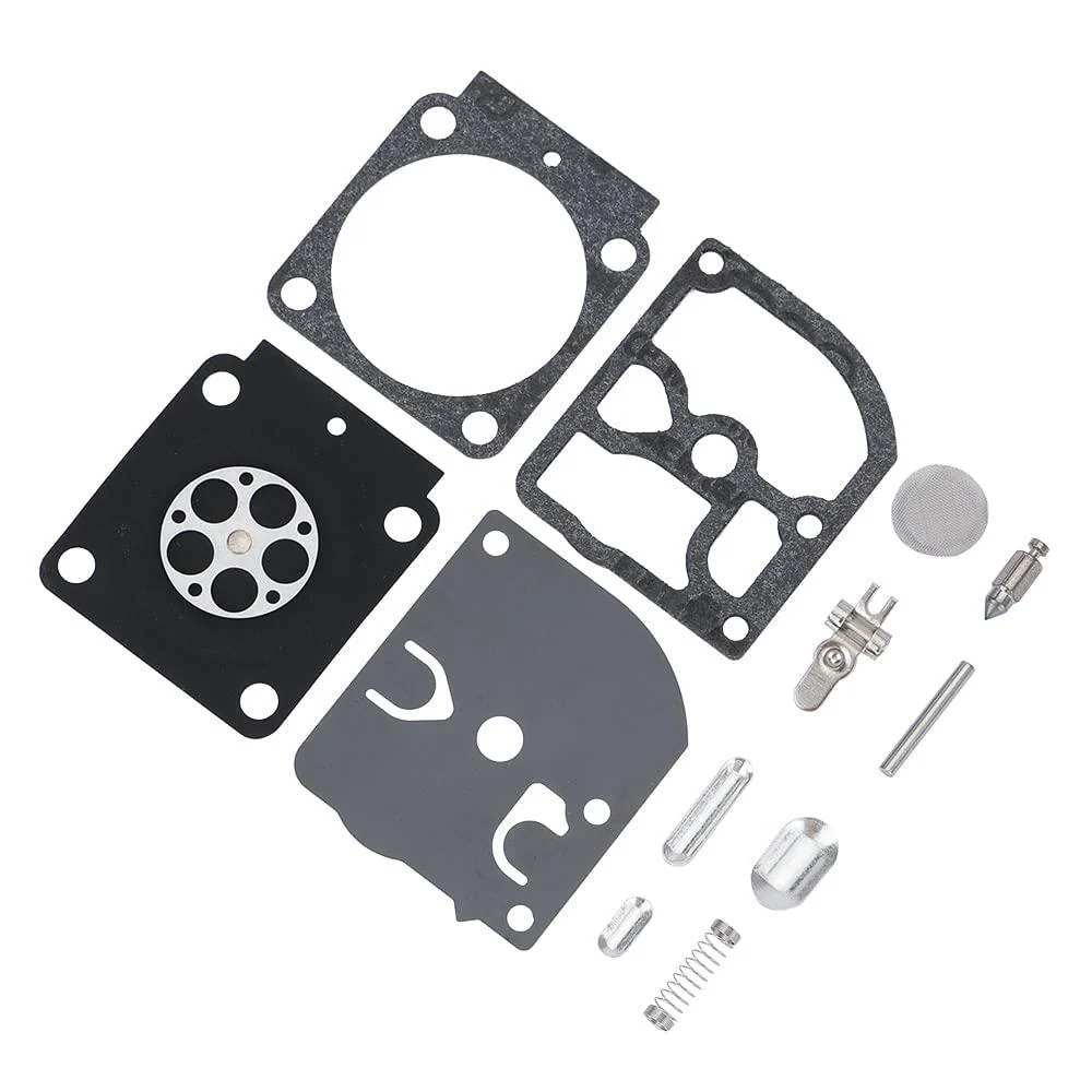 Hipa RB-100 Carburetor Rebuild Kit for STIHL FS55 FS38 BG45 HS45 MM55 & Mini Tiller 4137 EMU Trimmer Blower with Primer Bulb - Image 4