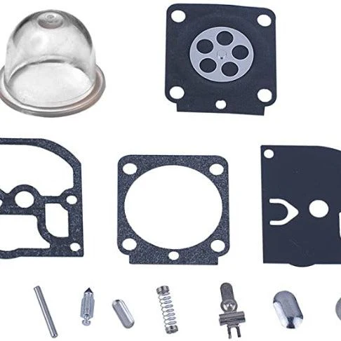 Hipa RB-100 Carburetor Rebuild Kit for STIHL FS55 FS38 BG45 HS45 MM55 & Mini Tiller 4137 EMU Trimmer Blower with Primer Bulb - Image 6