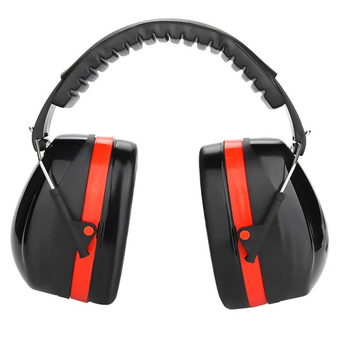 Hipa Safety Ear Defenders Nrr20db-Snr 22db Noise Reduction Safety Ear Muffs Ear Defenders For Gun Hunting Shooting Constructio Forestry Woodworking Black - Image 2