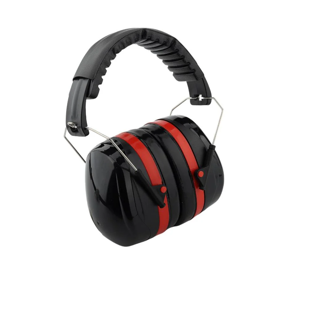 Hipa Safety Ear Defenders Nrr20db-Snr 22db Noise Reduction Safety Ear Muffs Ear Defenders For Gun Hunting Shooting Constructio Forestry Woodworking Black - Image 4