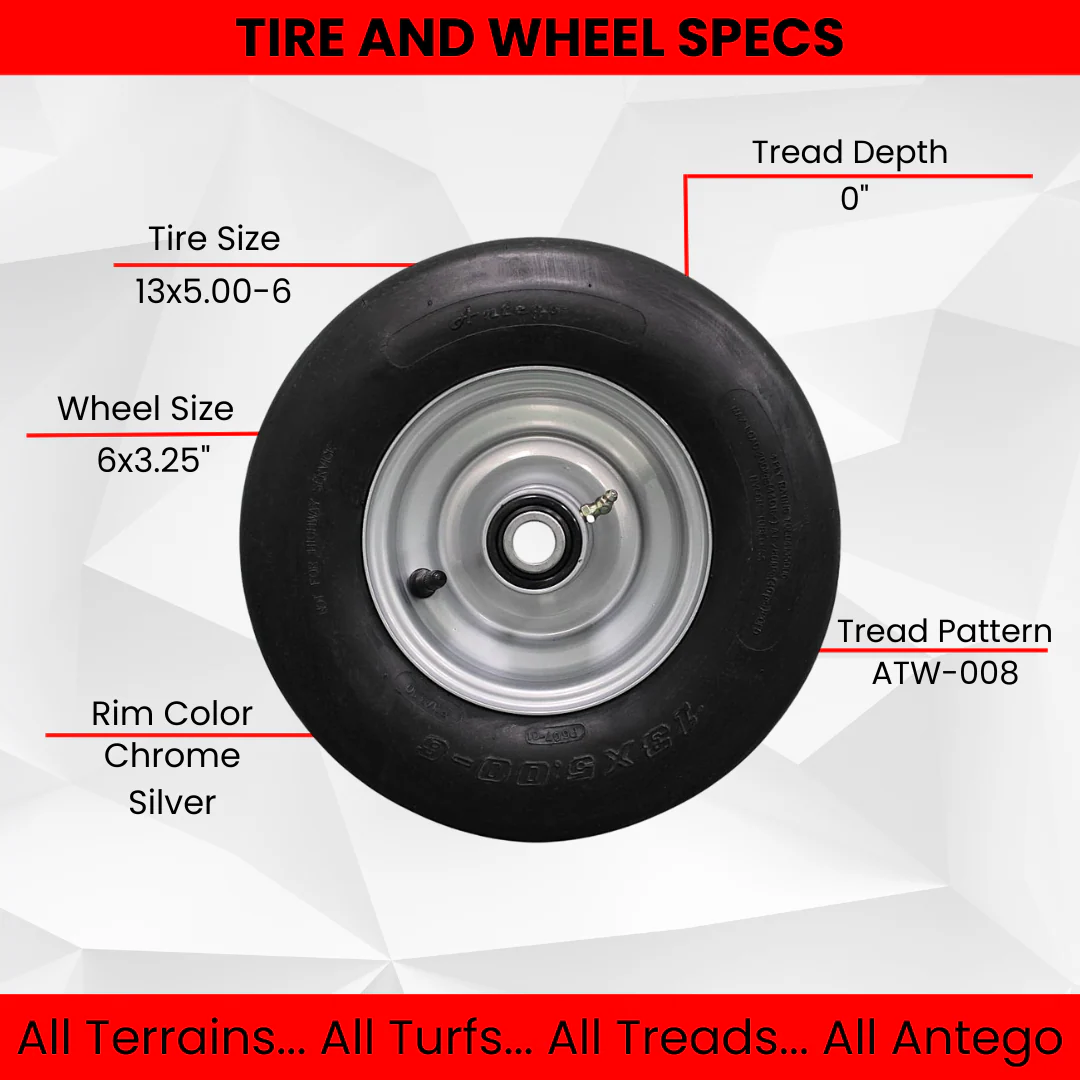 13x5.00-6 Hustler Tire & Wheel Set