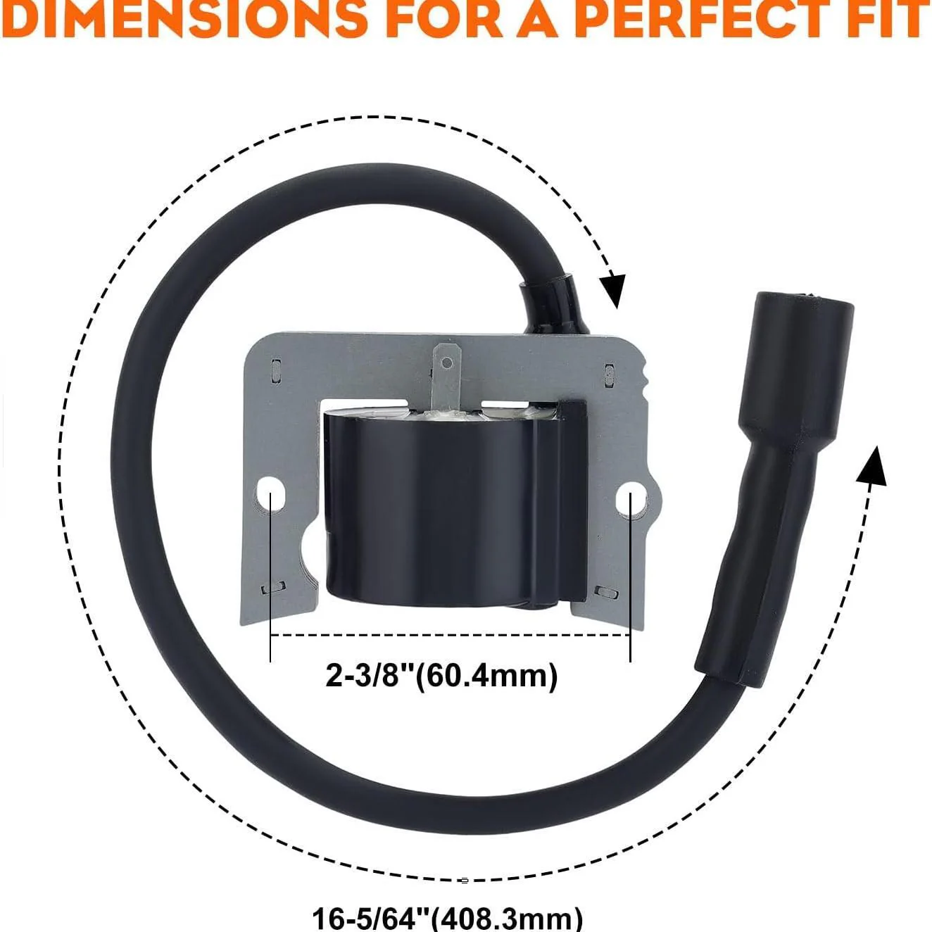 Ignition Coil for Kohler CV11 CV12.5 CV13 CV14 CV15T CH11 CH12.5 CH13 CH14 CH15 CV13T CH11T CH11GT Engine Mower Replace 12-584-02 1258405-S - Image 2