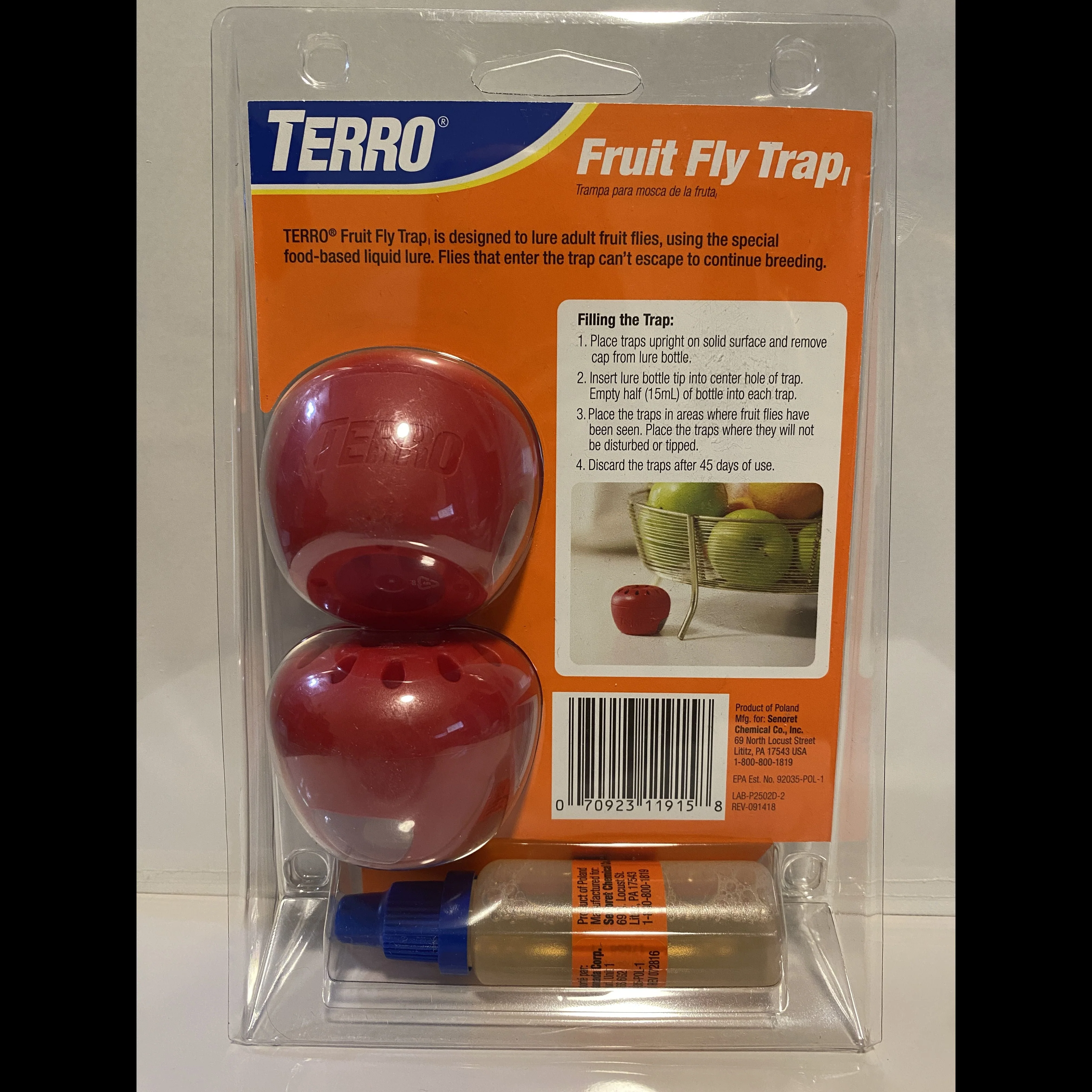 Indoor Fruit Fly Trap, (2-count) 4 Traps , Terro In Built With Window Sinks - Image 7