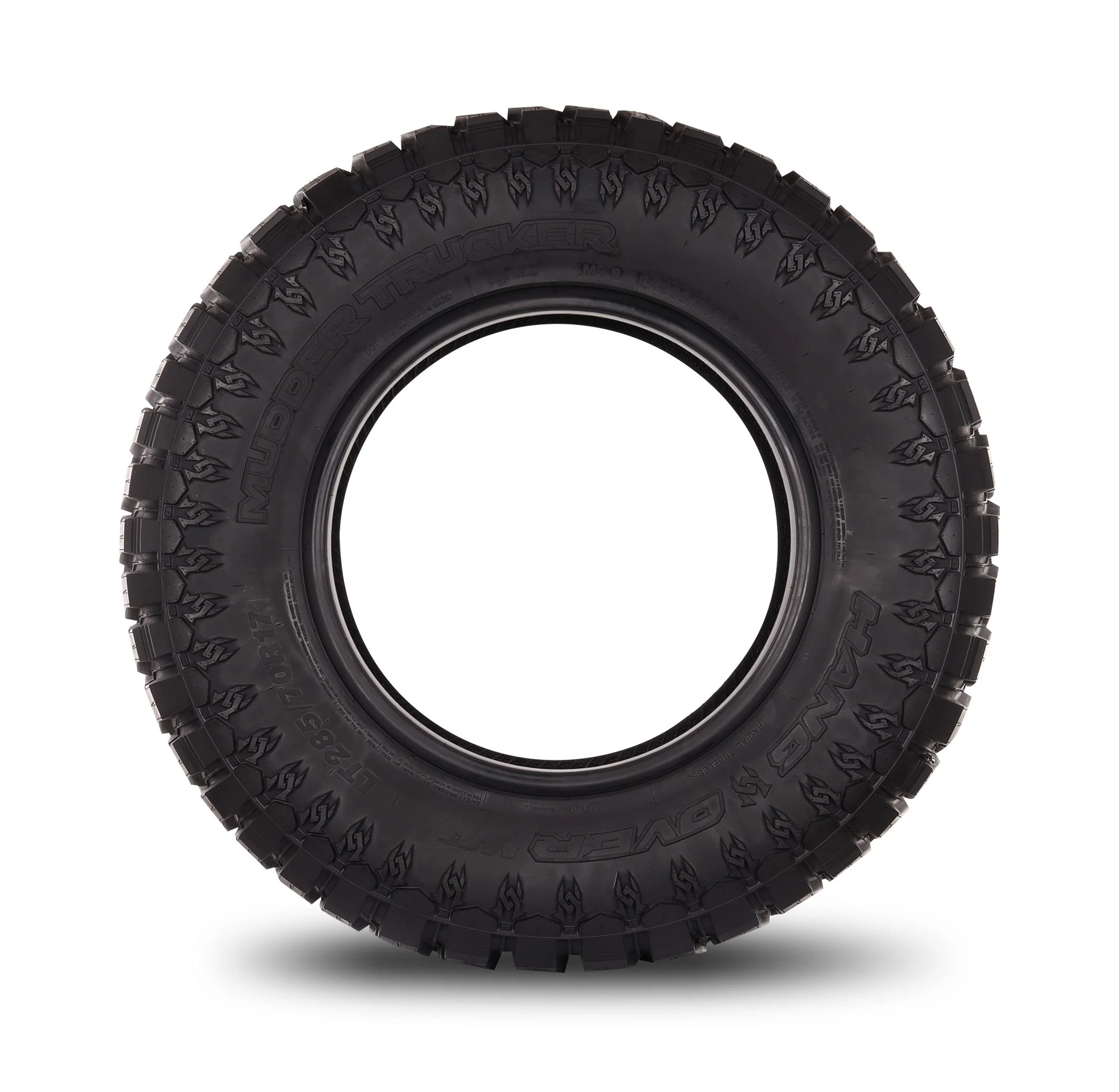 Mudder Trucker Hang Over M/T Mud Tire(s) 285/70R17 121/118Q LRE BSW 28570R17 - Image 2