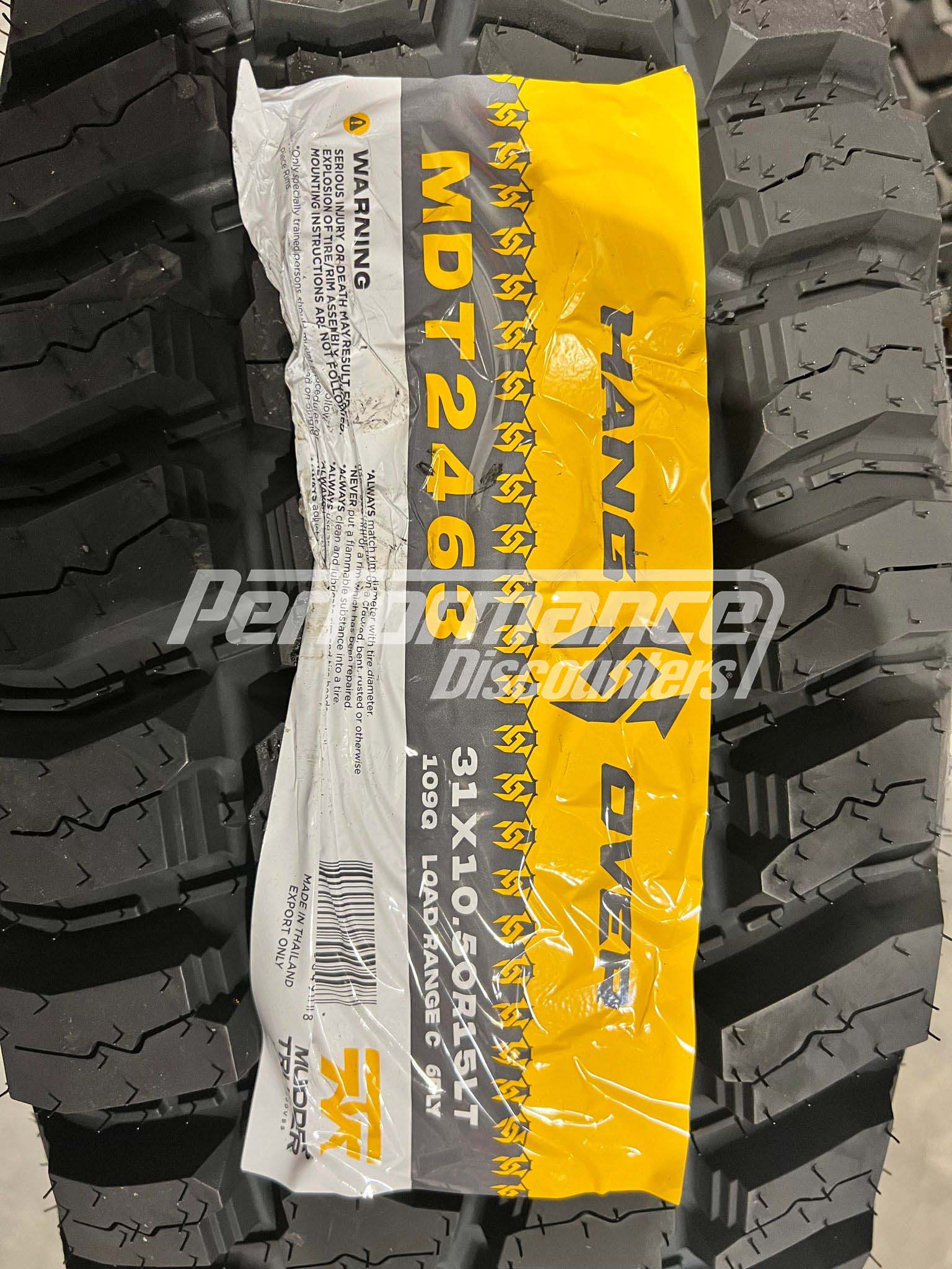 Mudder Trucker Hang Over M/T Mud Tire(s) 31X10.50R15 109Q LRC BSW 311050R15 - Image 14