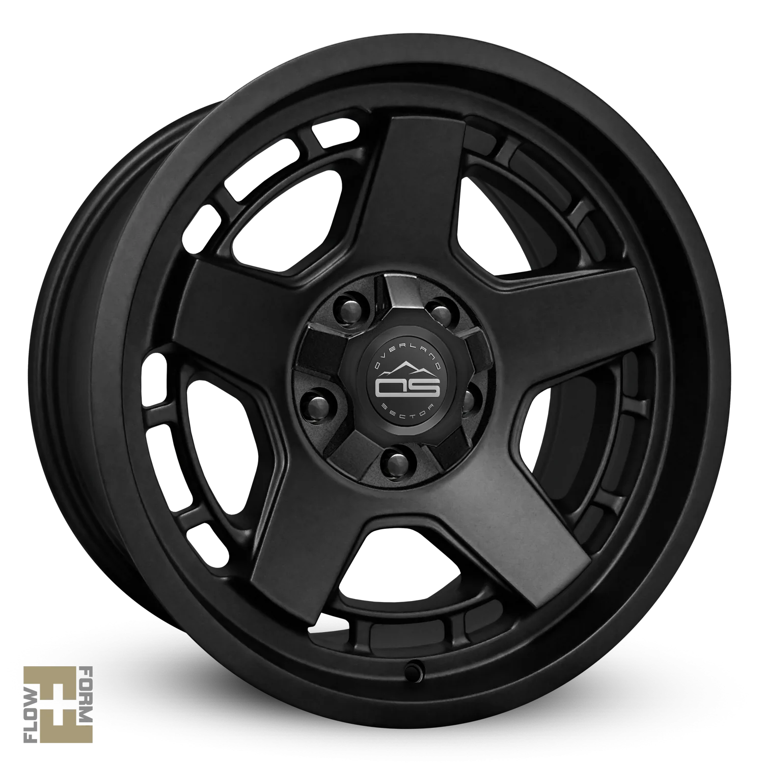 Overland Sector Atlas 17x9 +0 5x139.7/5x150mm 110.1mm Satin Black
