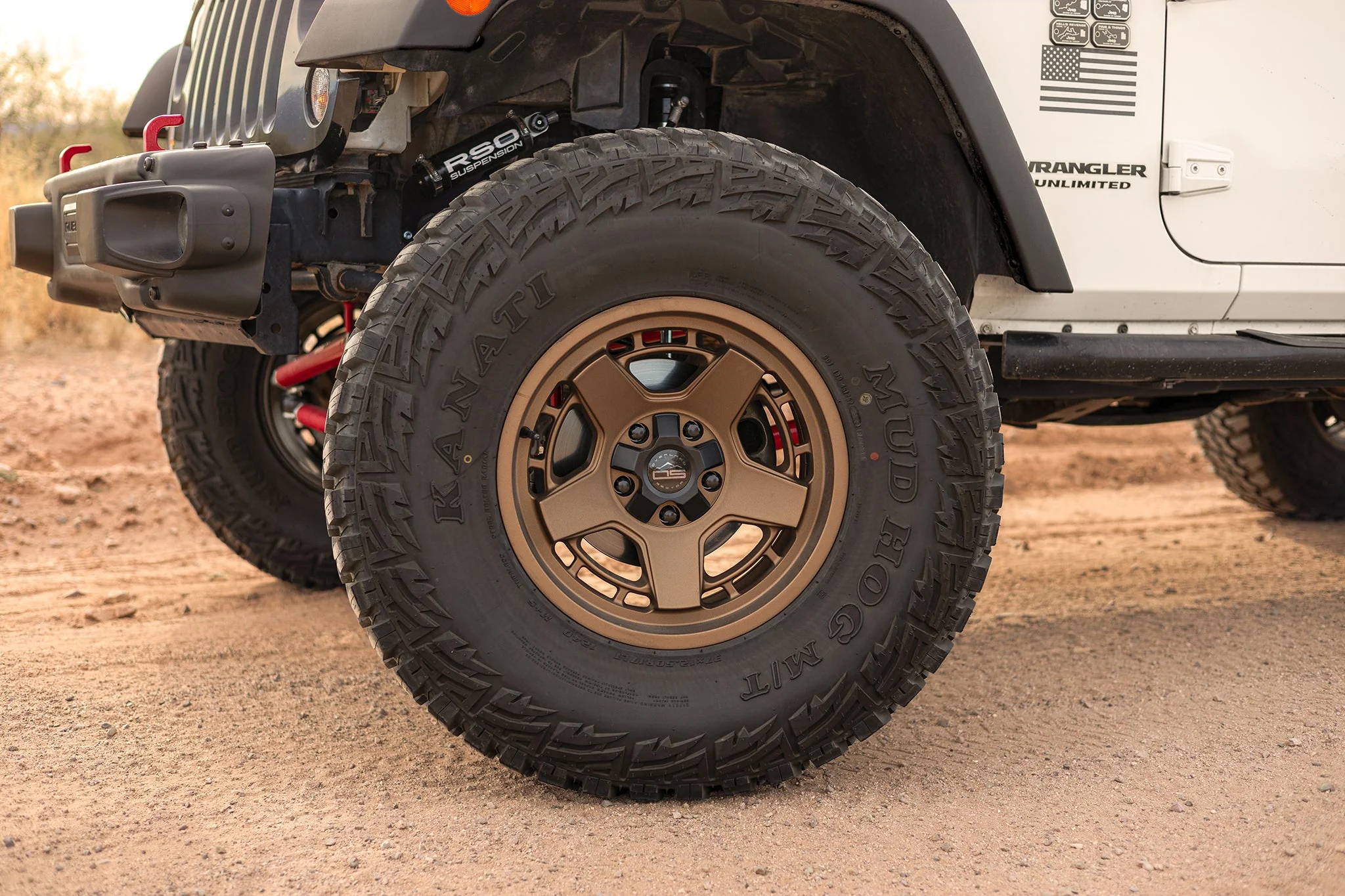 Overland Sector Atlas 17x9 -12 5x114.3/5x127mm 71.5mm Satin Textured Bronze - Image 3