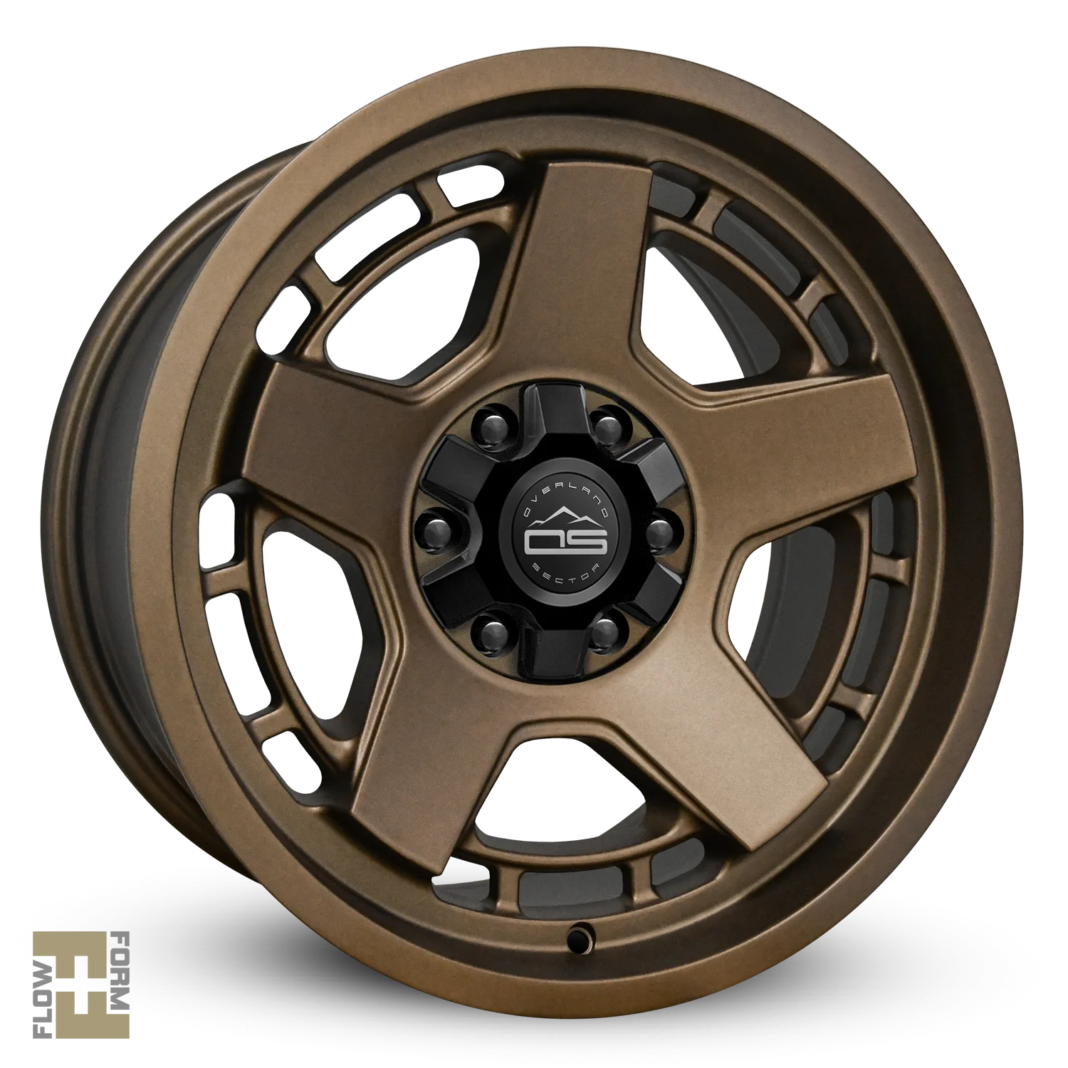 Overland Sector Atlas 17x9 -12 6x135/6x139.7mm 106.2mm Satin Textured Bronze