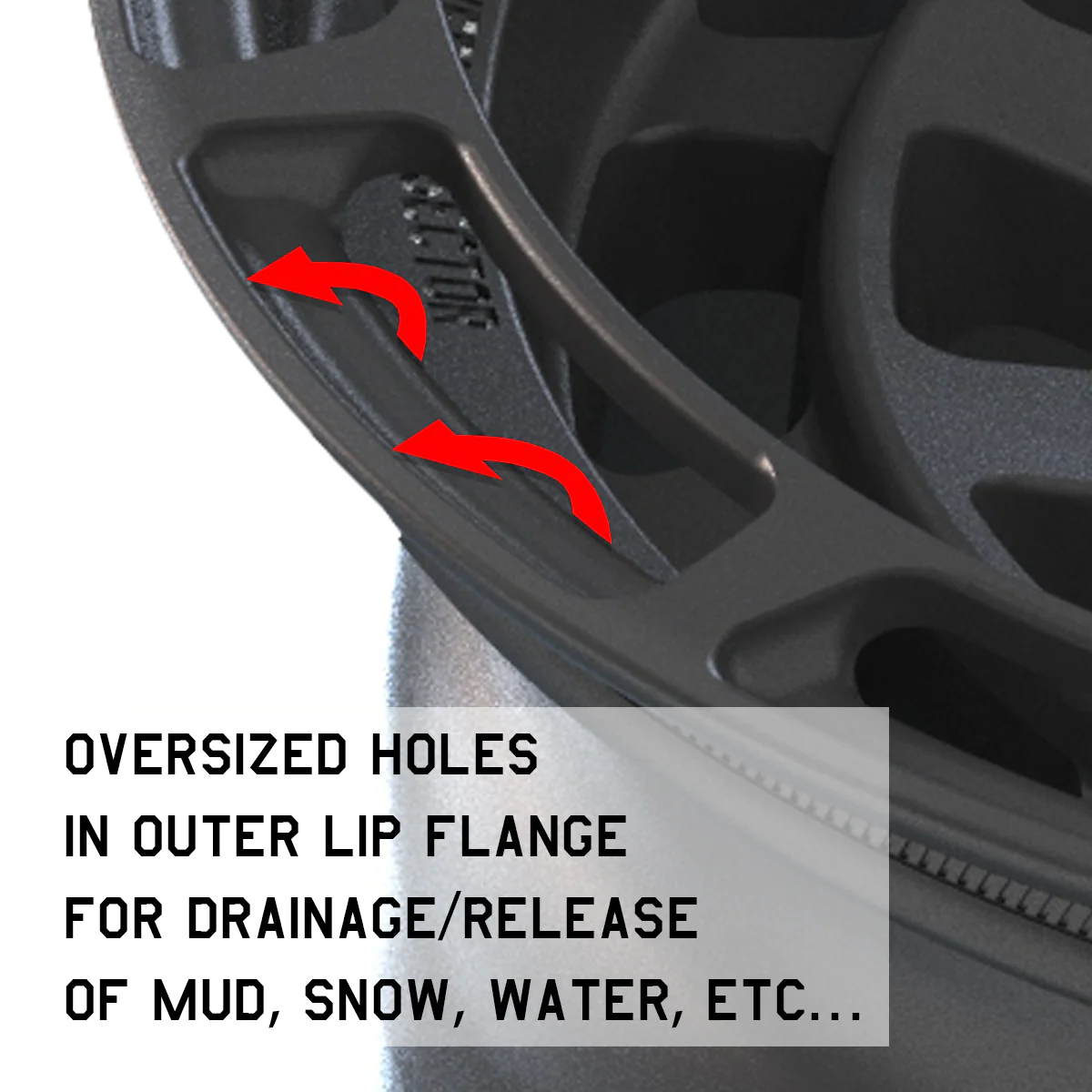 Overland Sector Badlander Forged 17x9 -12 6x139.7mm 106.1mm All Satin Black - Image 4