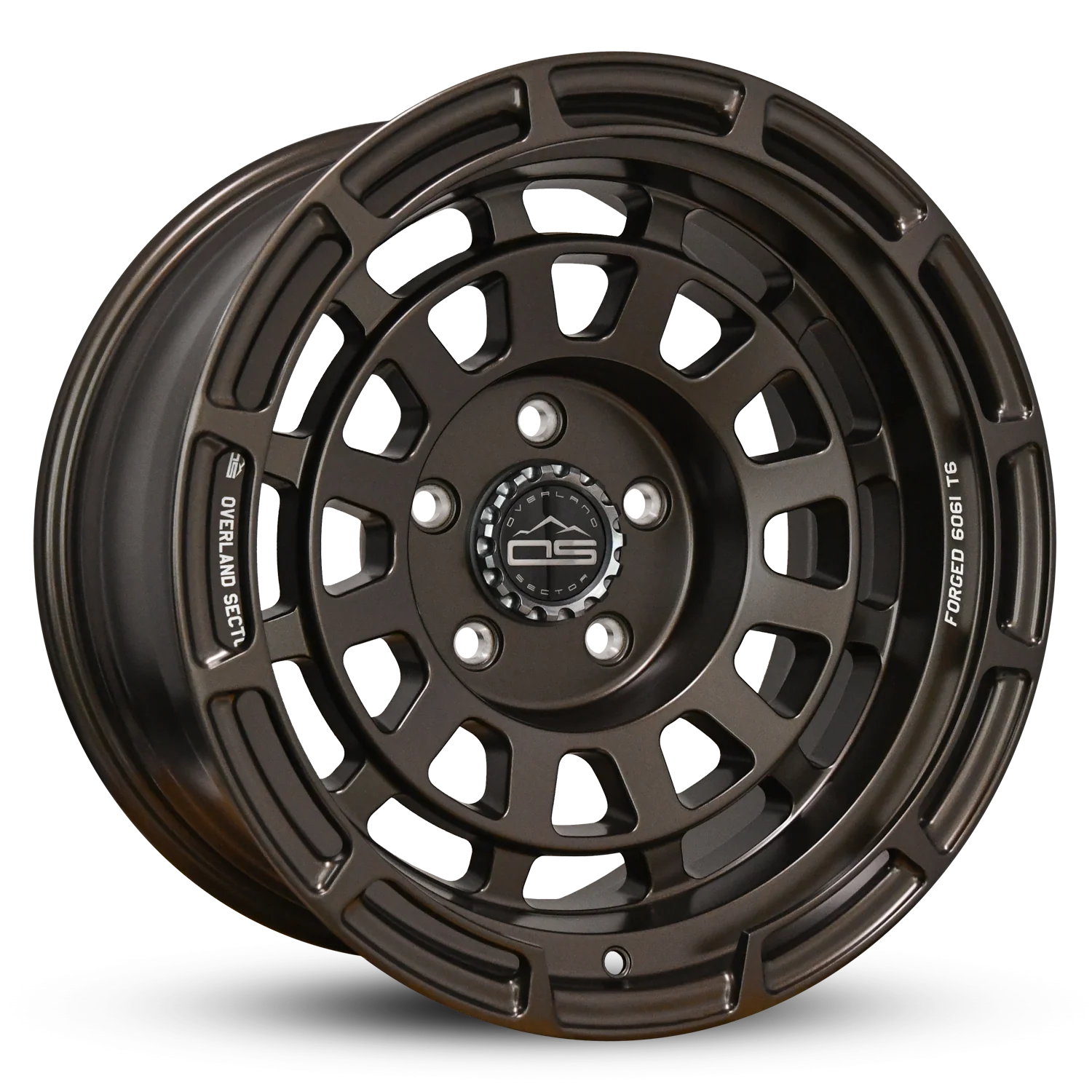 Overland Sector Badlander Forged 17x9 -18 5x127mm 71.5mm All Satin Mocha Bronze