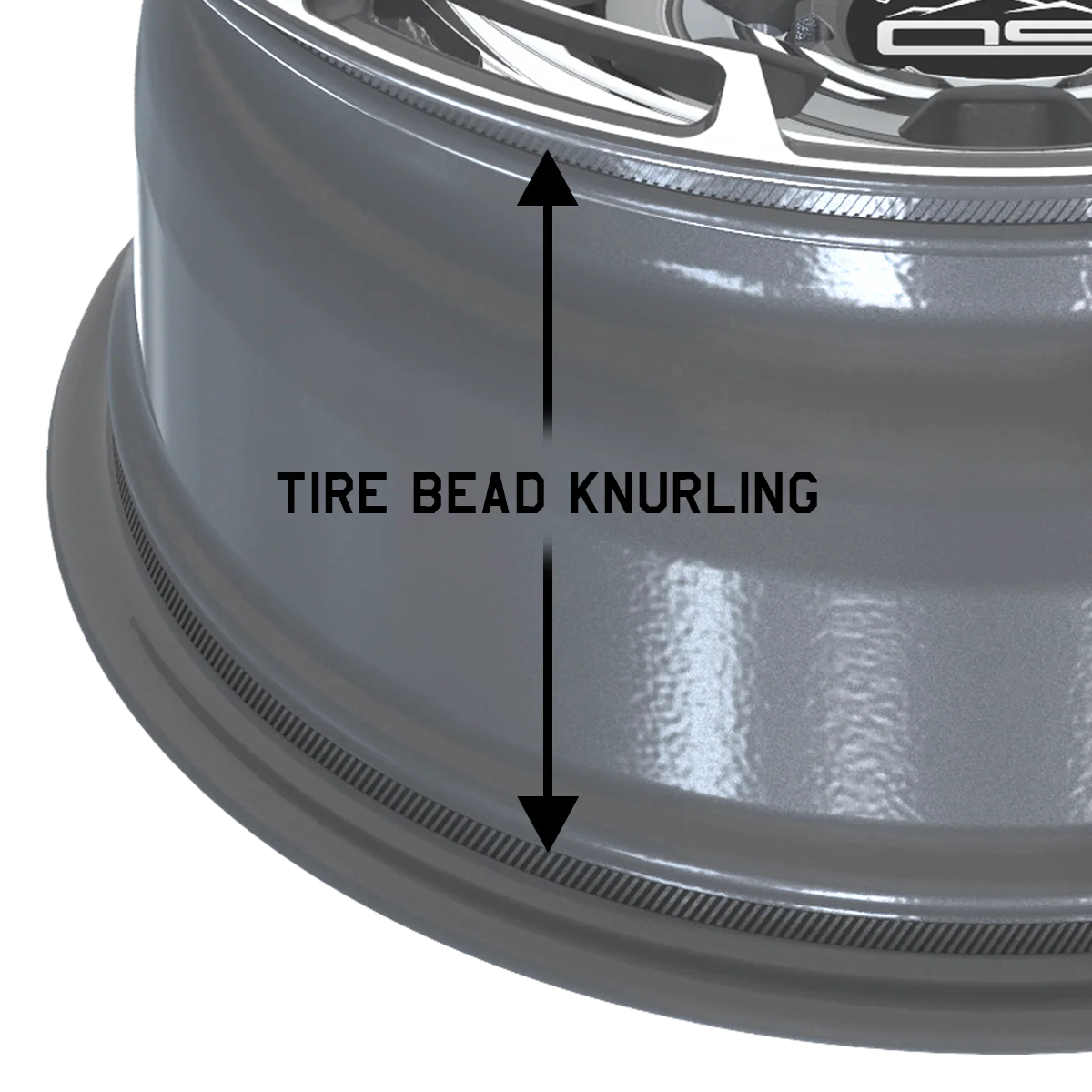 Overland Sector Badlander Forged 17x9 -35 6x139.7mm 106.1mm Gloss Gun Metal Machined Face - Image 5
