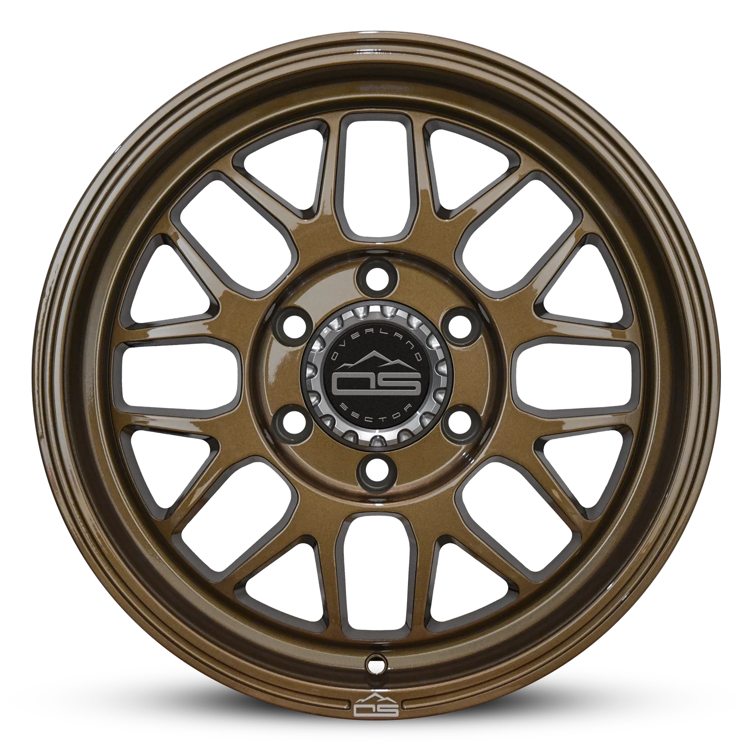 Overland Sector Hyperdrive Flow Formed 17x8.5 +25 6x139.7 106.1mm All Gloss Bronze - Image 2