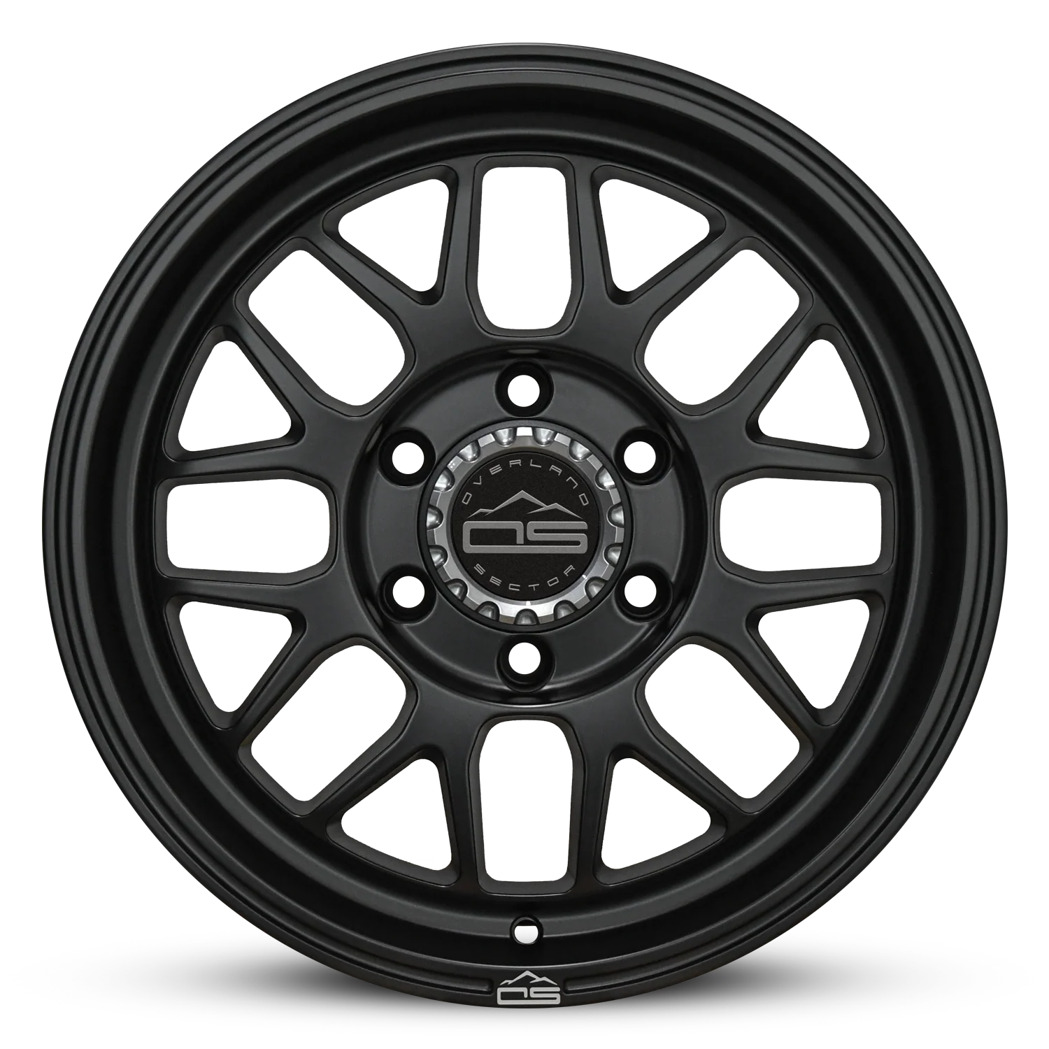 Overland Sector Hyperdrive Flow Formed 17x8.5 +25 6x139.7 106.1mm All Satin Black - Image 2