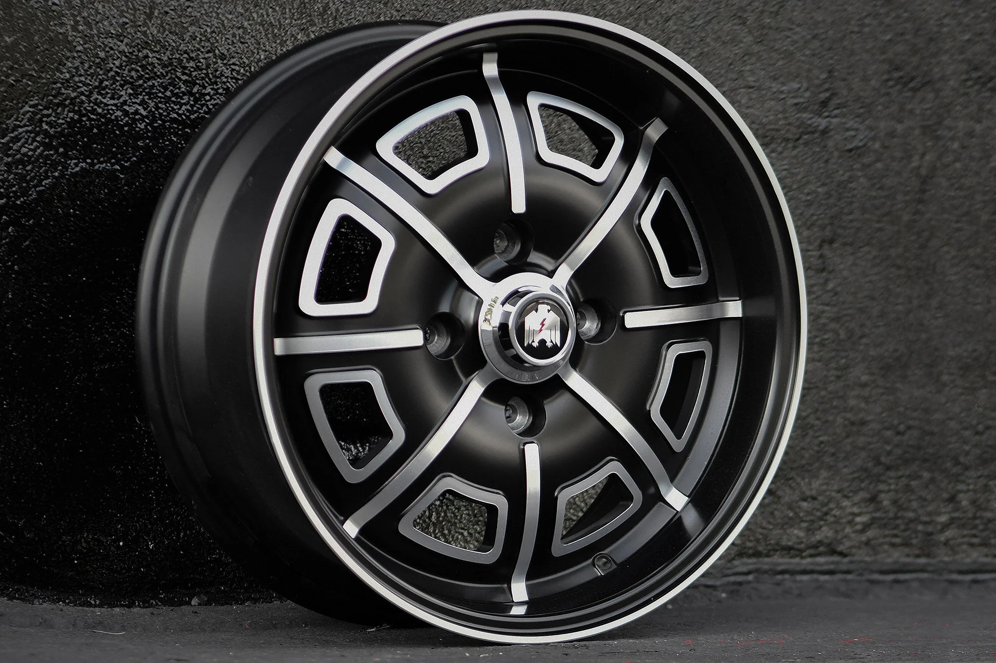 Pedrini | Satin Black Full Machined Face, Windows & Lip Edge - Image 3