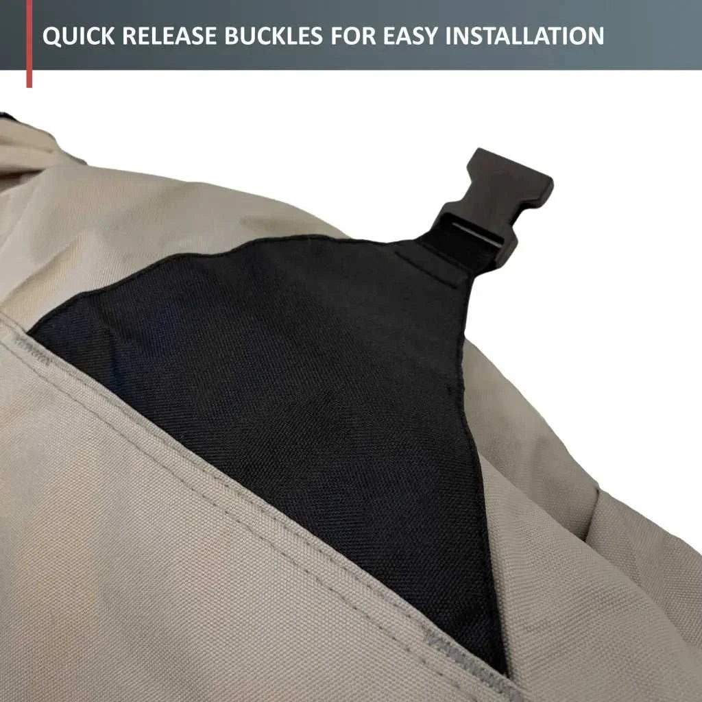 Premium 600 Denier Boat Cover Size C, fits 16ft to 18.5ft Boats - Image 5
